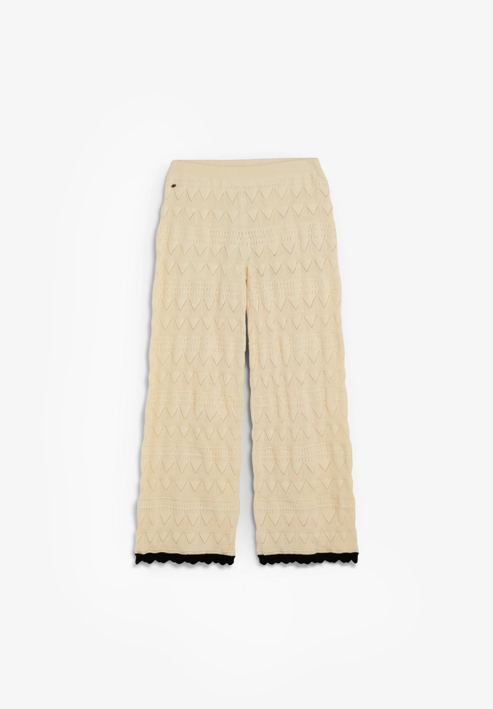 OPENWORK KNIT TROUSERS - Image 5