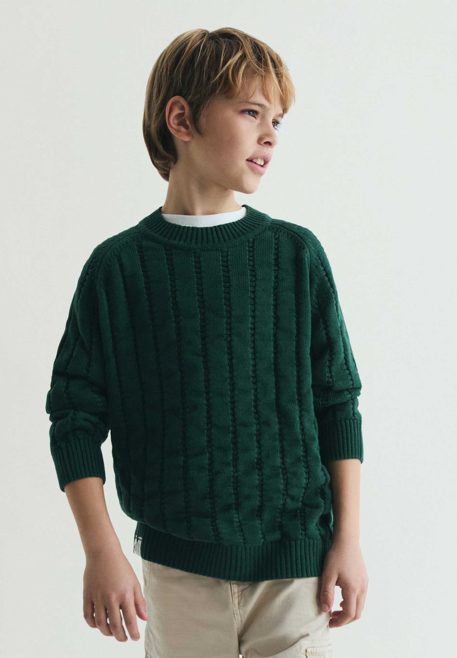 RAGLAN SLEEVE KNIT SWEATER - Image 5
