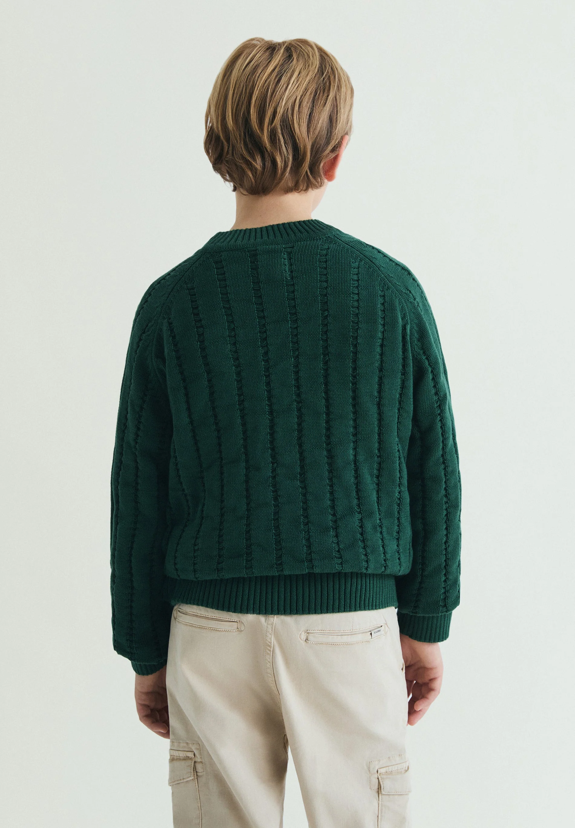 RAGLAN SLEEVE KNIT SWEATER - Image 6