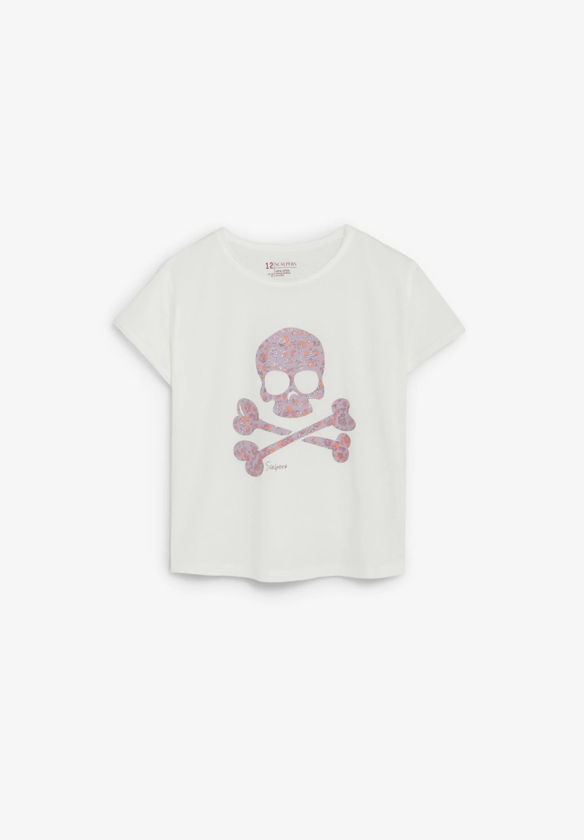 ANIMAL PRINT SKULL T-SHIRT - Image 5