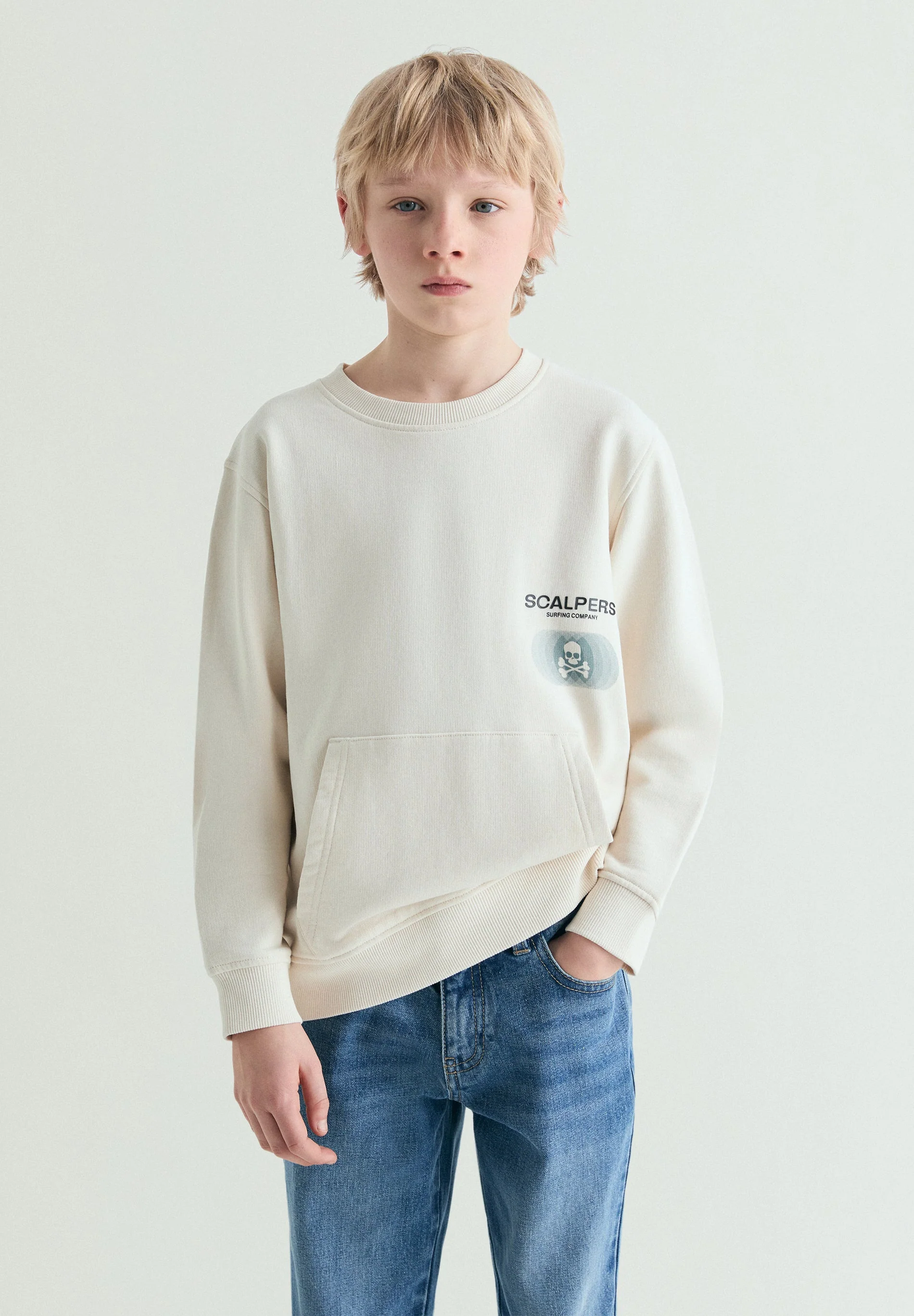 PRINTED CREWNECK SWEATSHIRT - Image 2