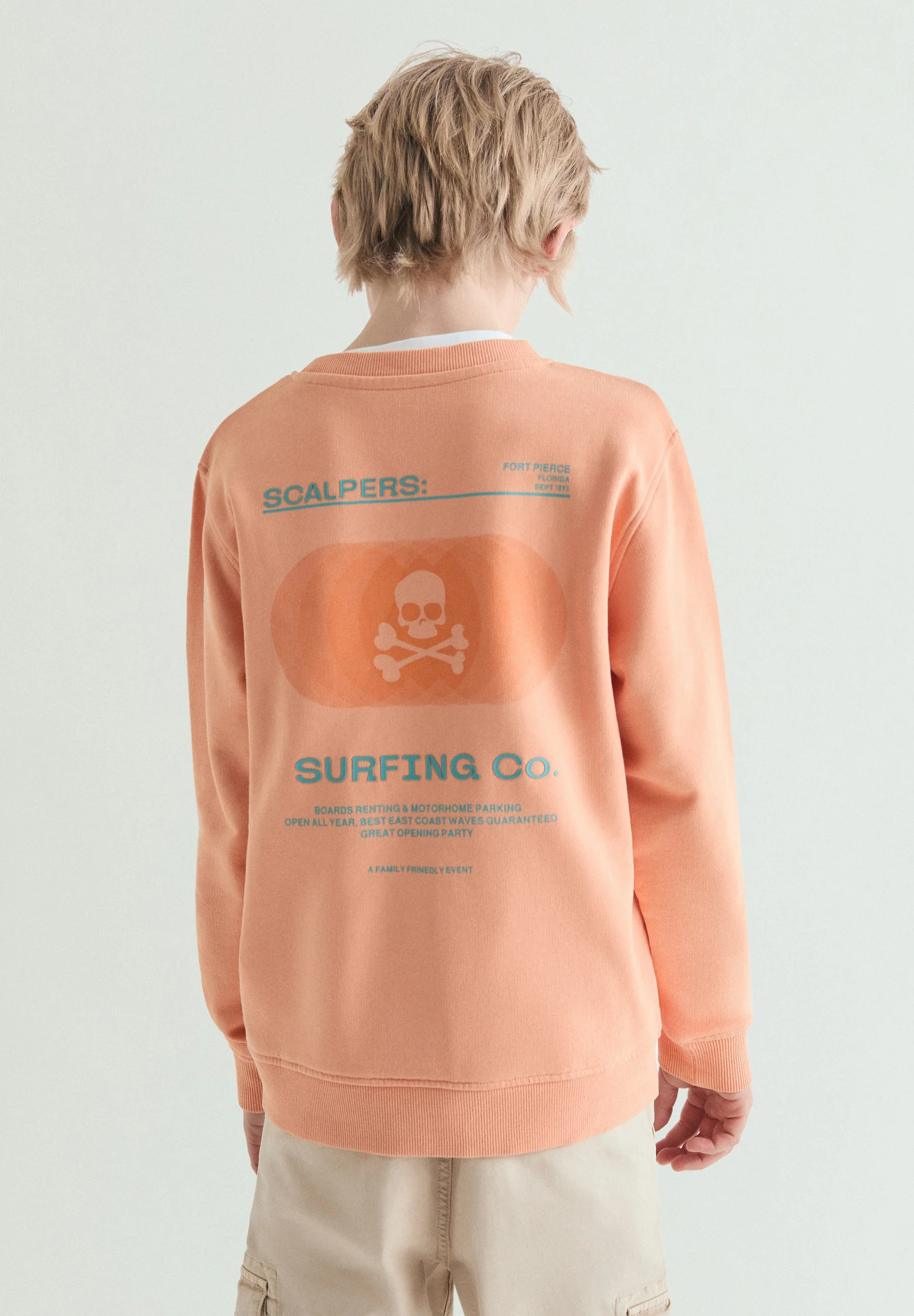 PRINTED CREWNECK SWEATSHIRT