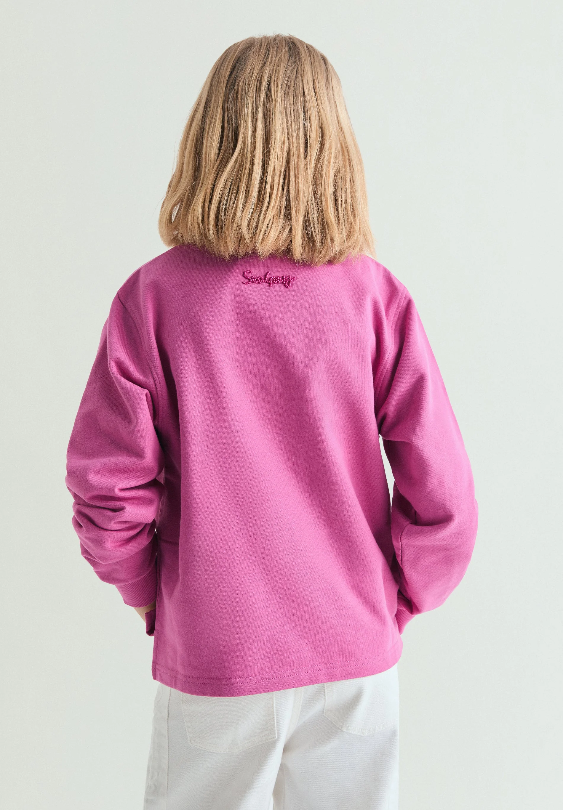 SWEATSHIRT WITH CONTRAST EMBROIDERY - Image 6