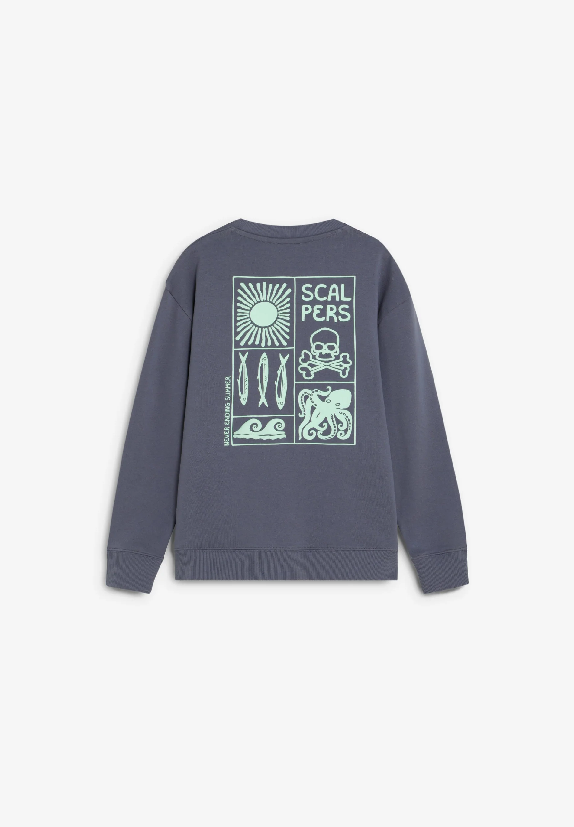 OCEAN PRINT SWEATSHIRT - Image 5