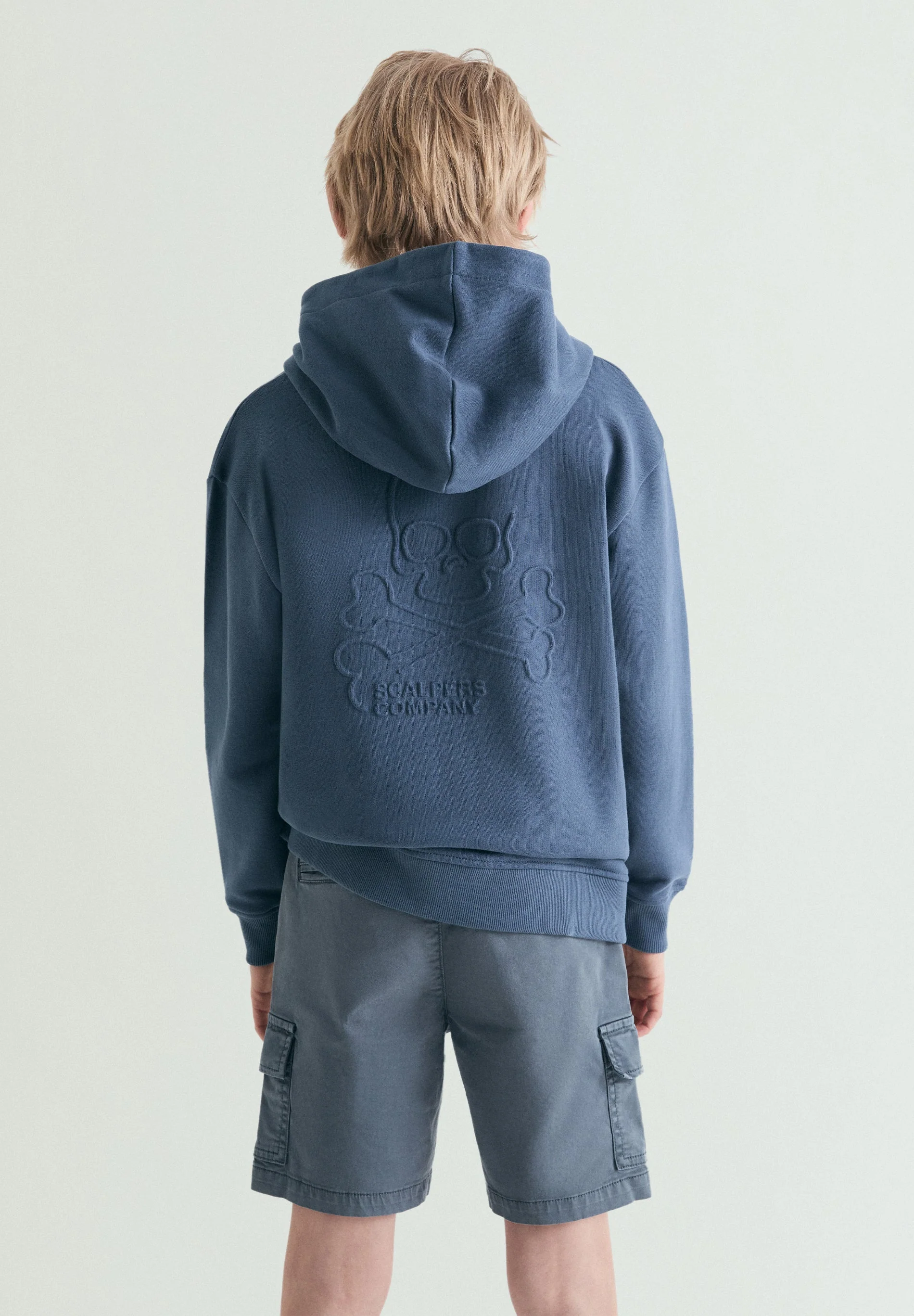SKULL DETAIL HOODIE - Image 3