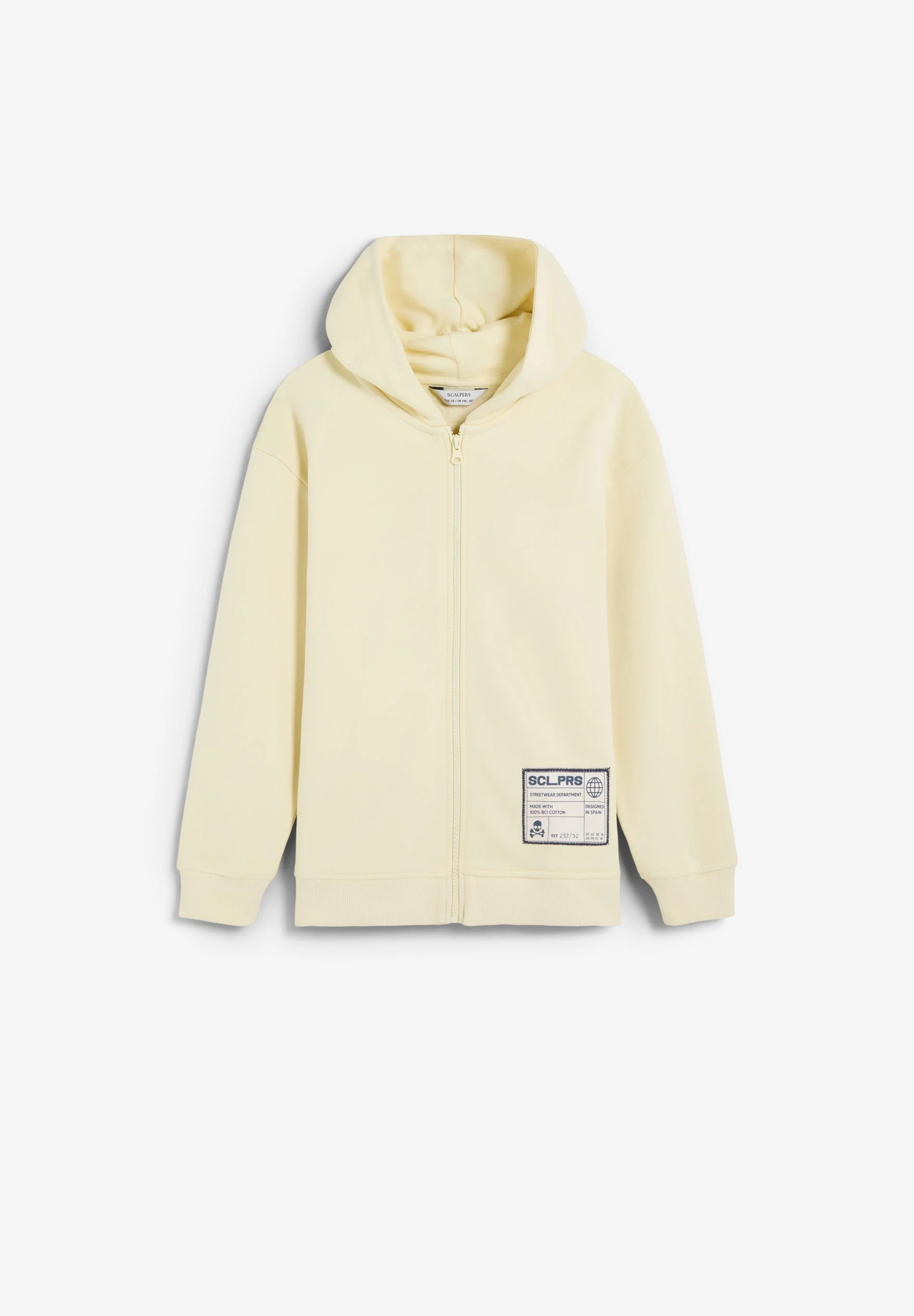 SKULL DETAIL HOODIE - Image 4