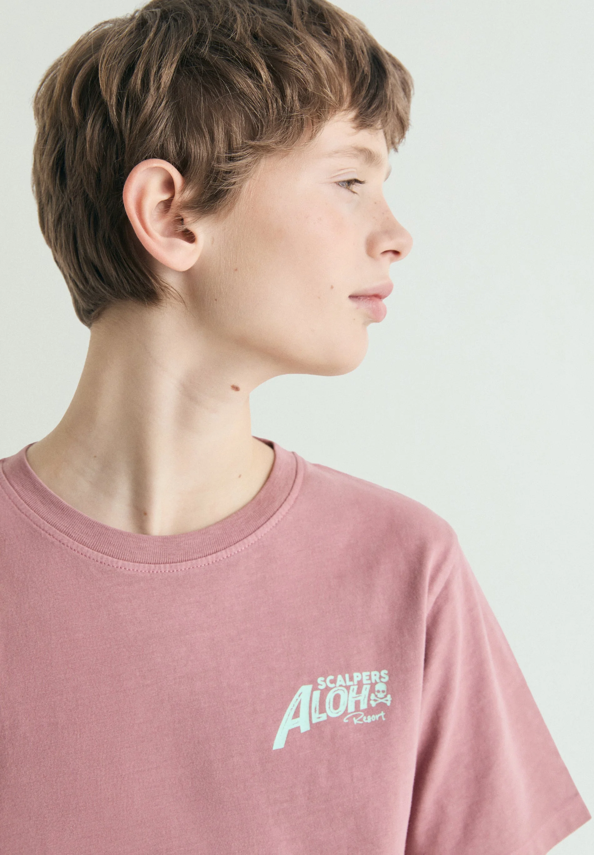 ALOHA PRINT T-SHIRT - Image 3