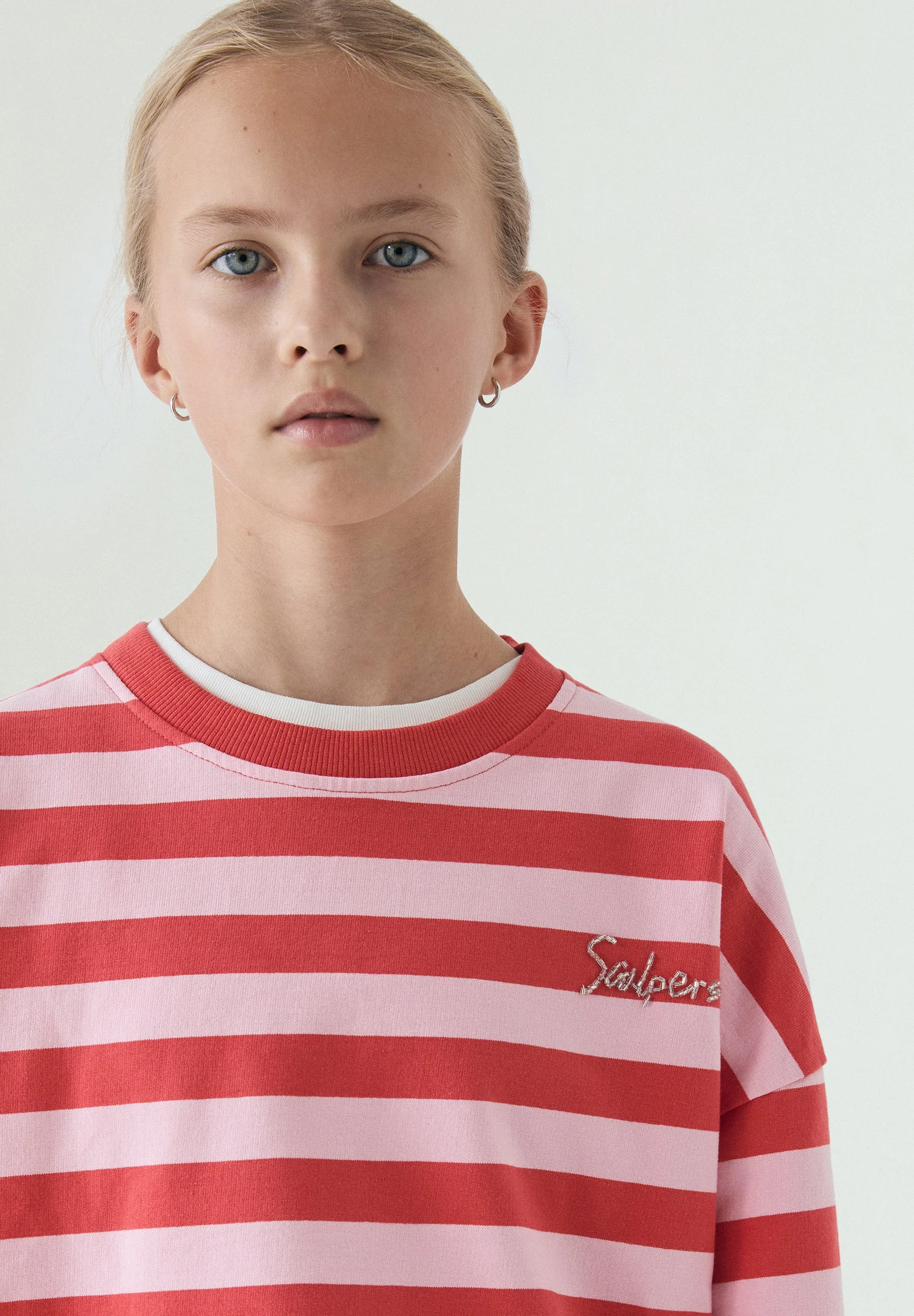 RELAXED STRIPED SWEATSHIRT - Image 3