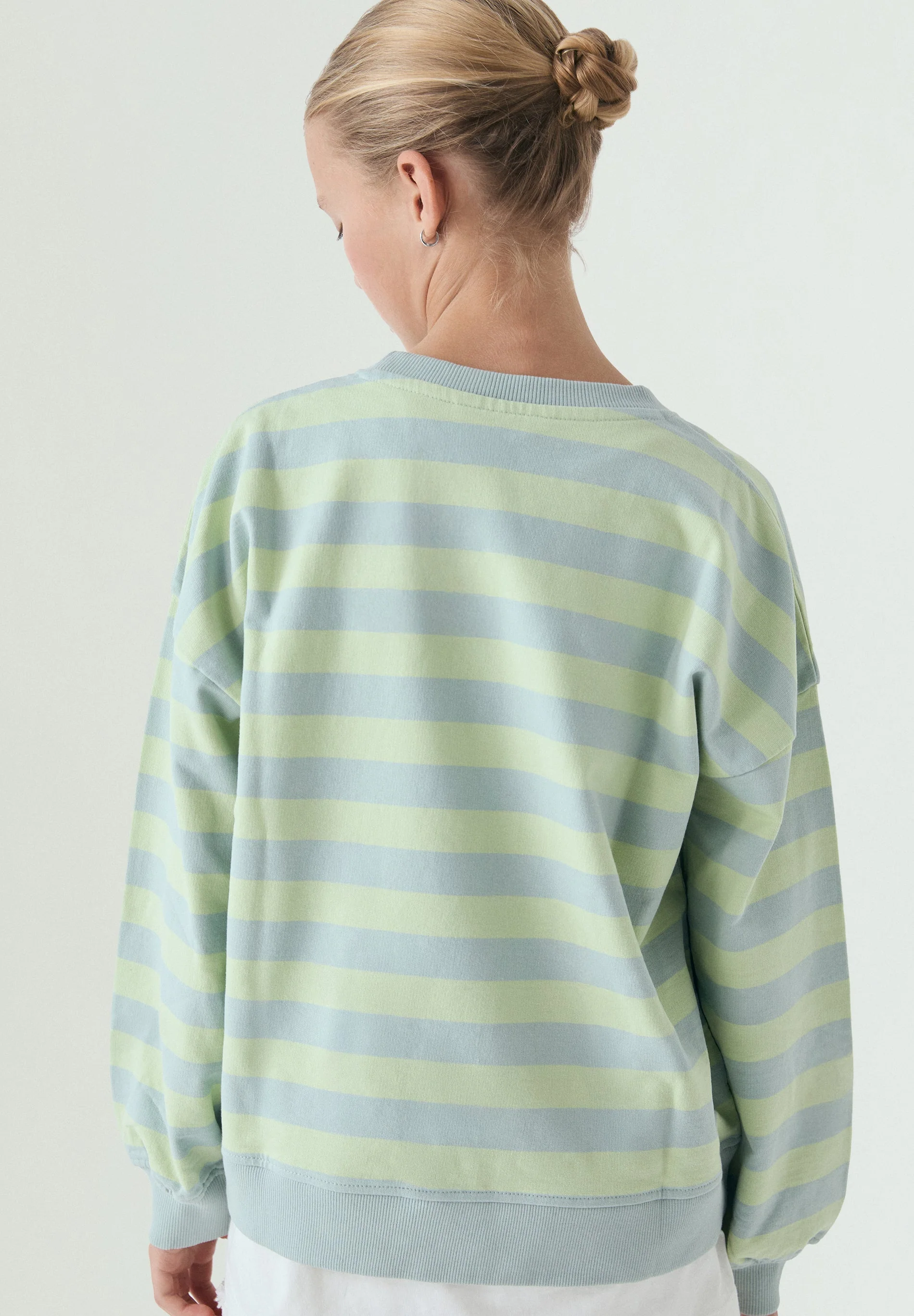 RELAXED STRIPED SWEATSHIRT - Image 5