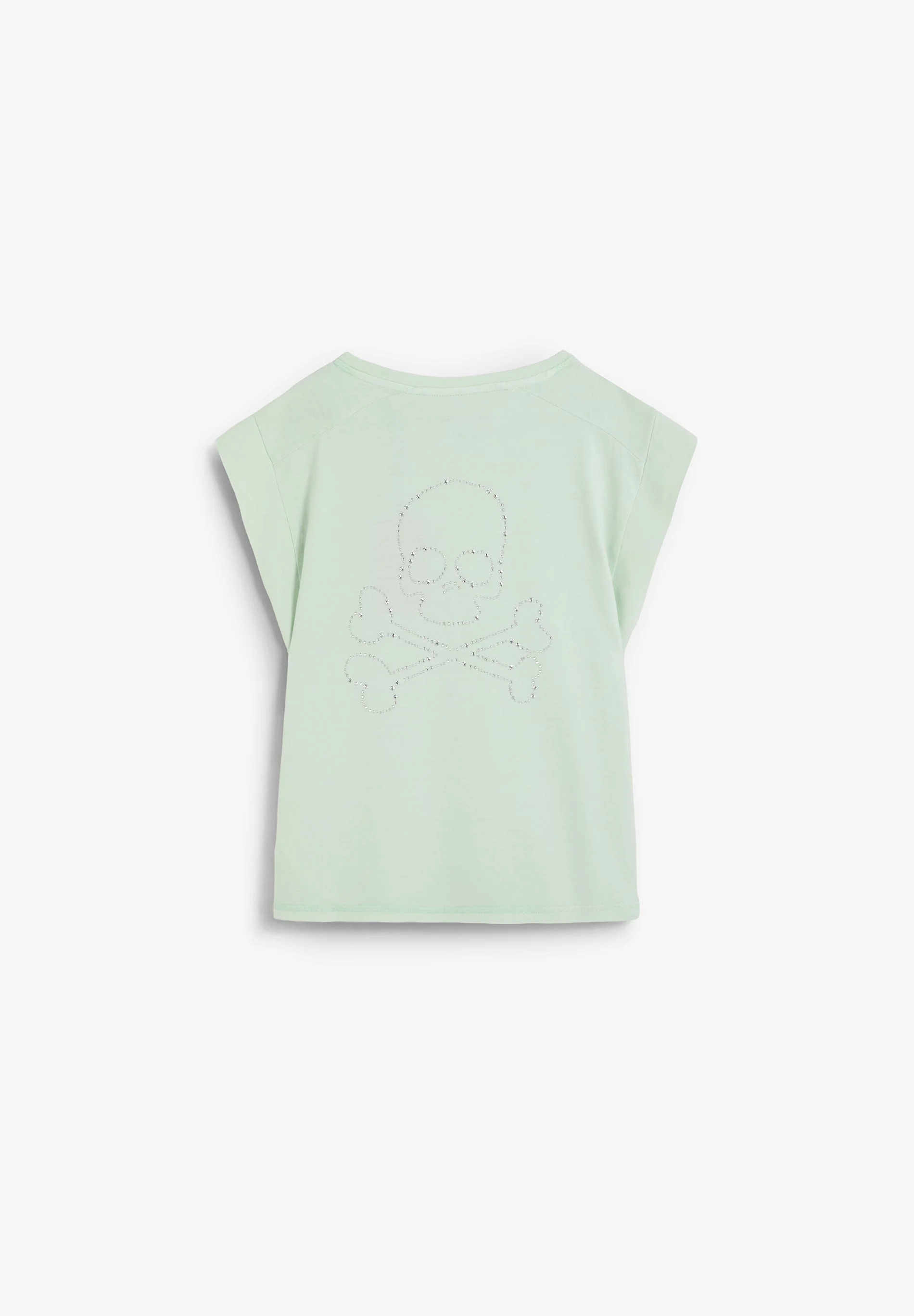 SKULL T-SHIRT WITH STUDS - Image 5