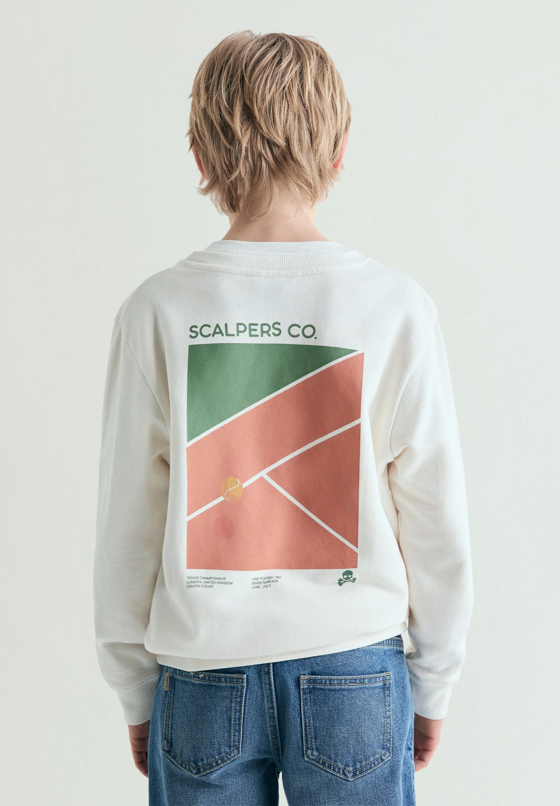 TENNIS PRINT SWEATSHIRT - Image 2