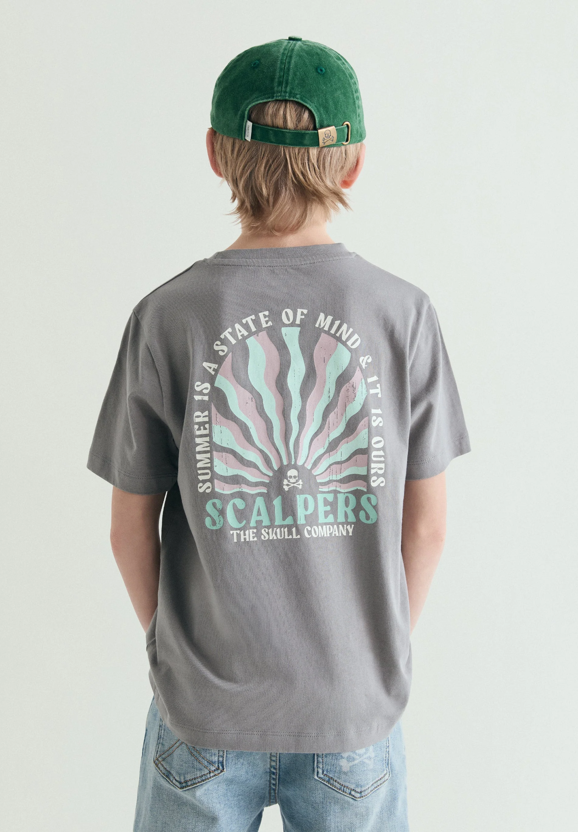 PRINT T-SHIRT WITH POCKET