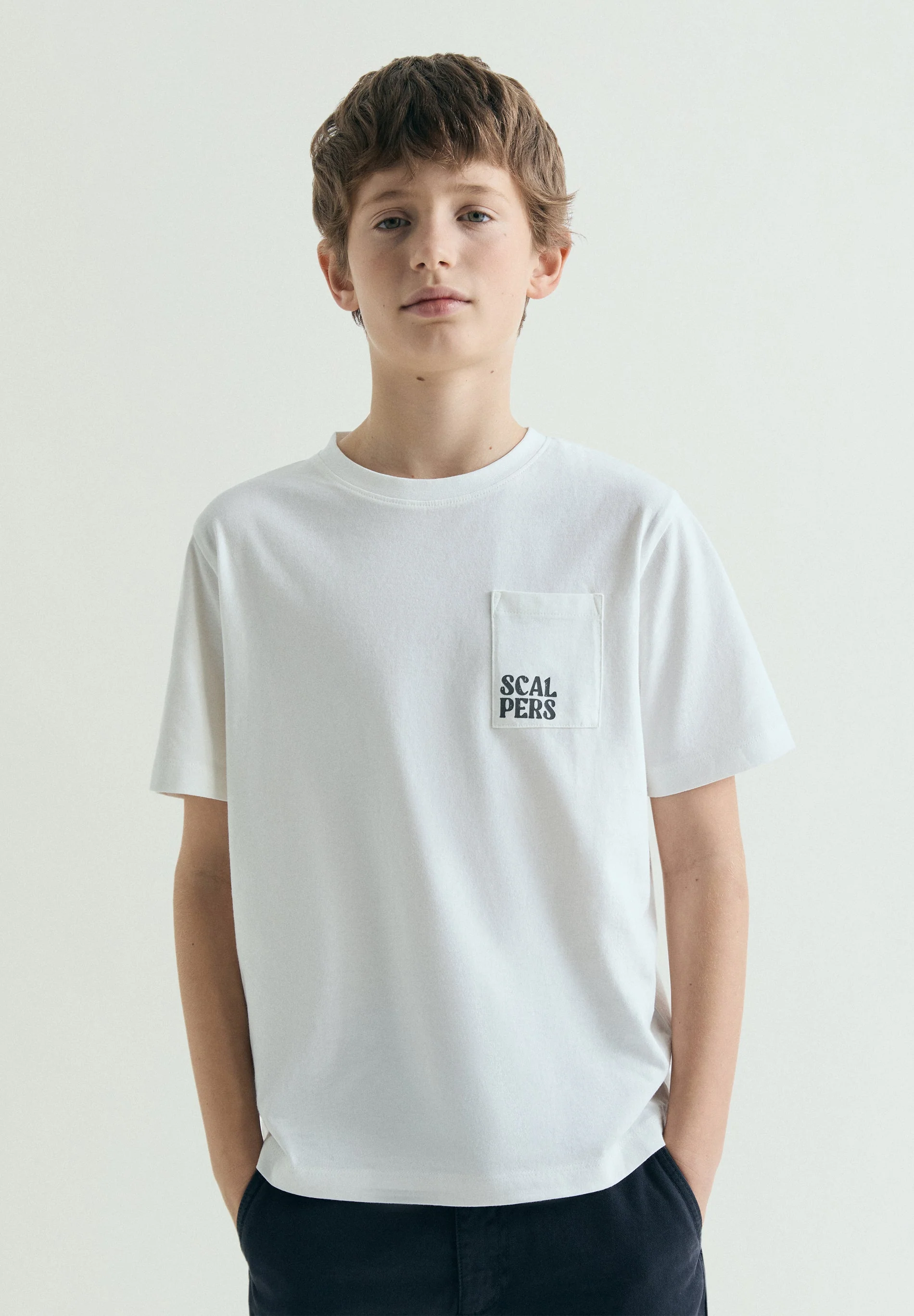 PRINT T-SHIRT WITH POCKET - Image 4