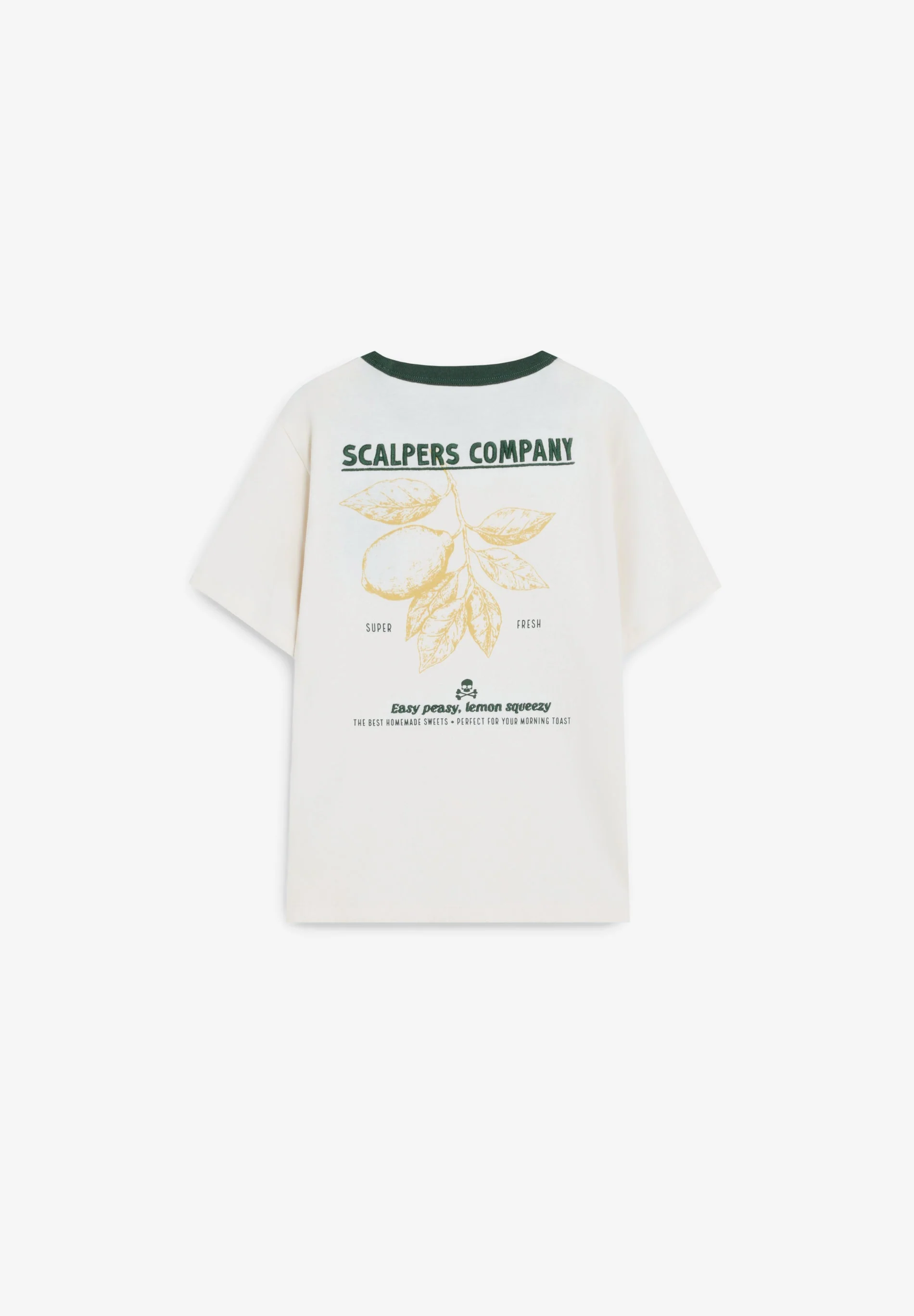 CONTRAST COLLAR T-SHIRT - Image 4