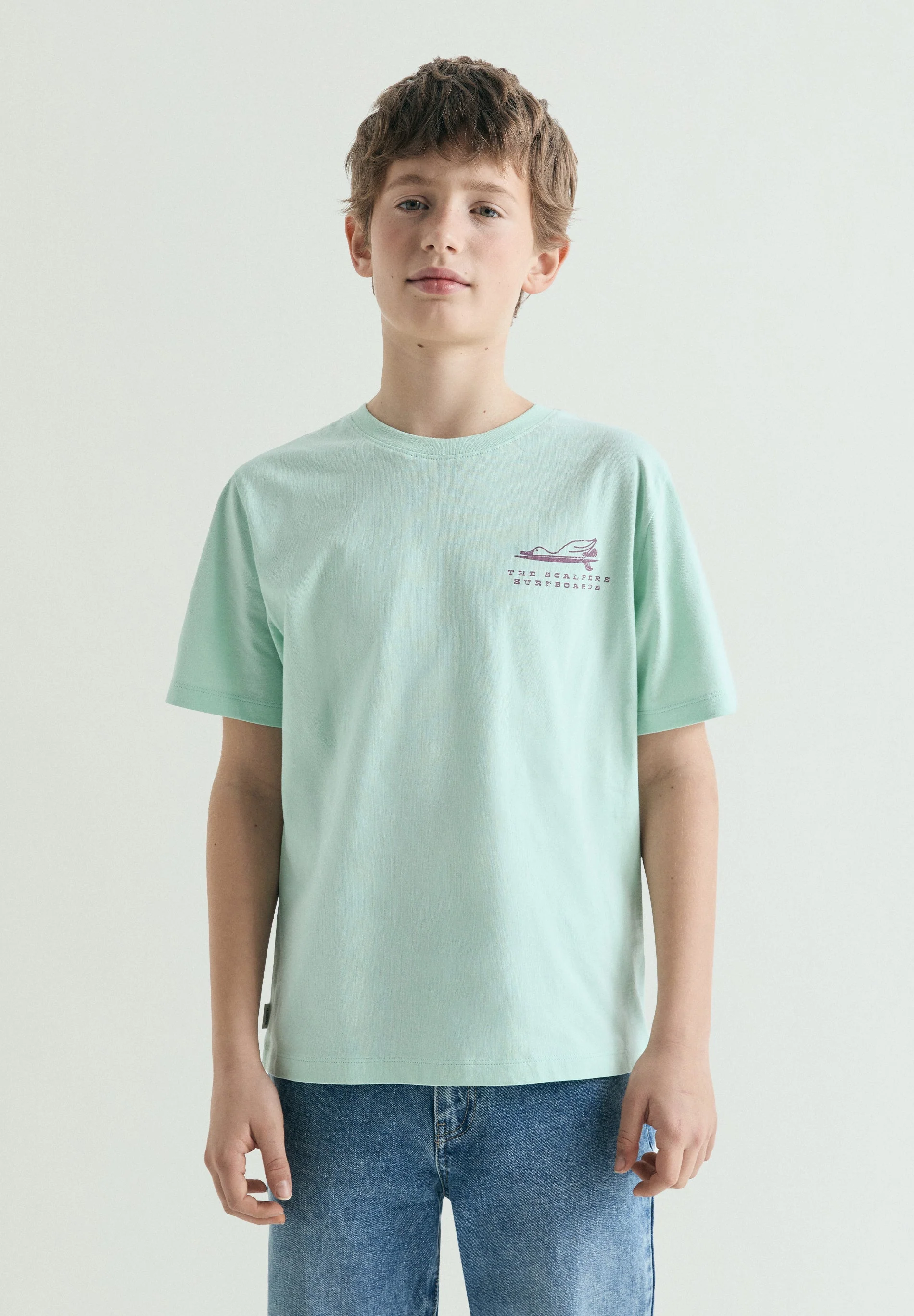 THE SURFING GOOSE PRINT T-SHIRT - Image 2