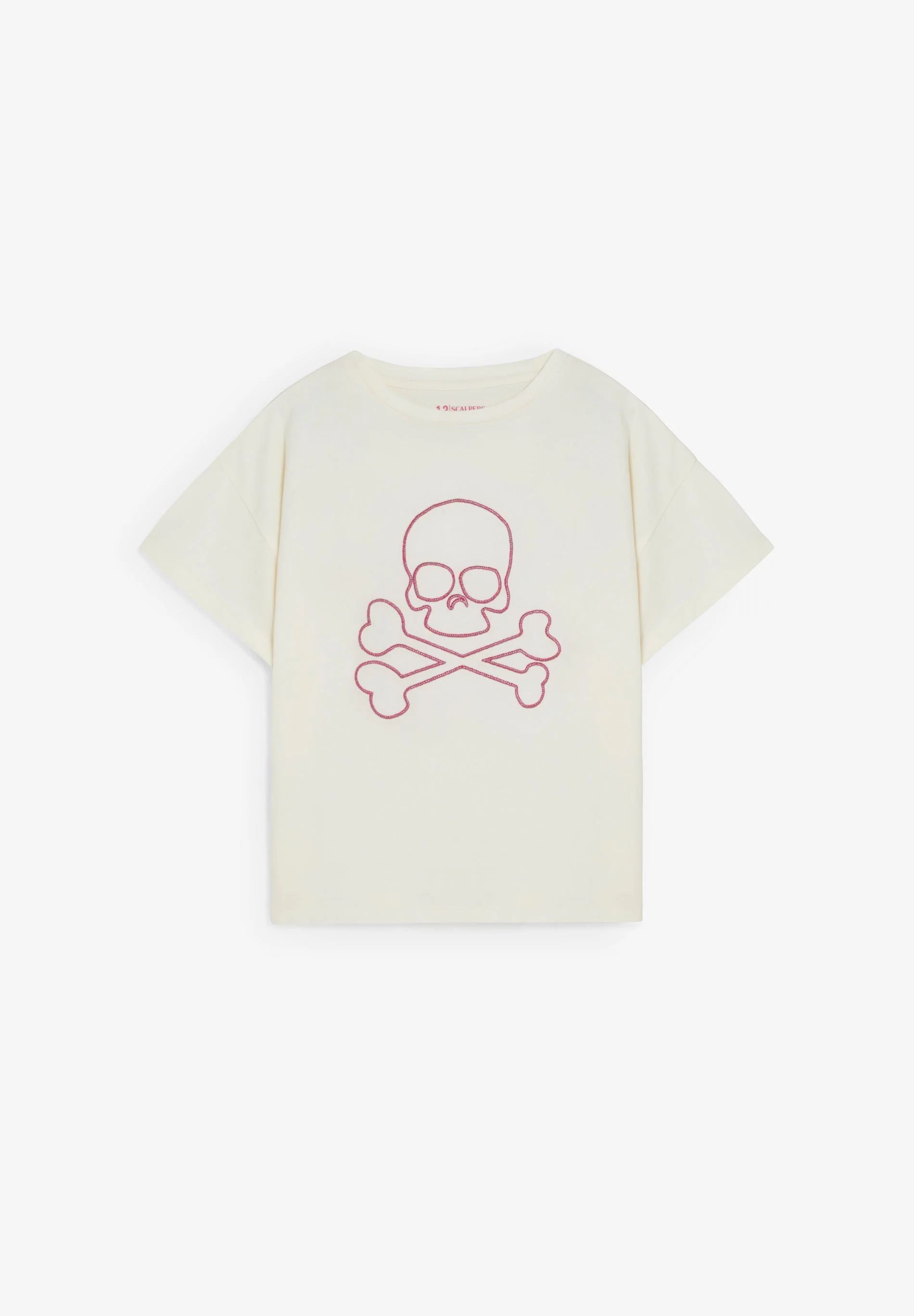 EMBROIDERED SKULL T-SHIRT - Image 6