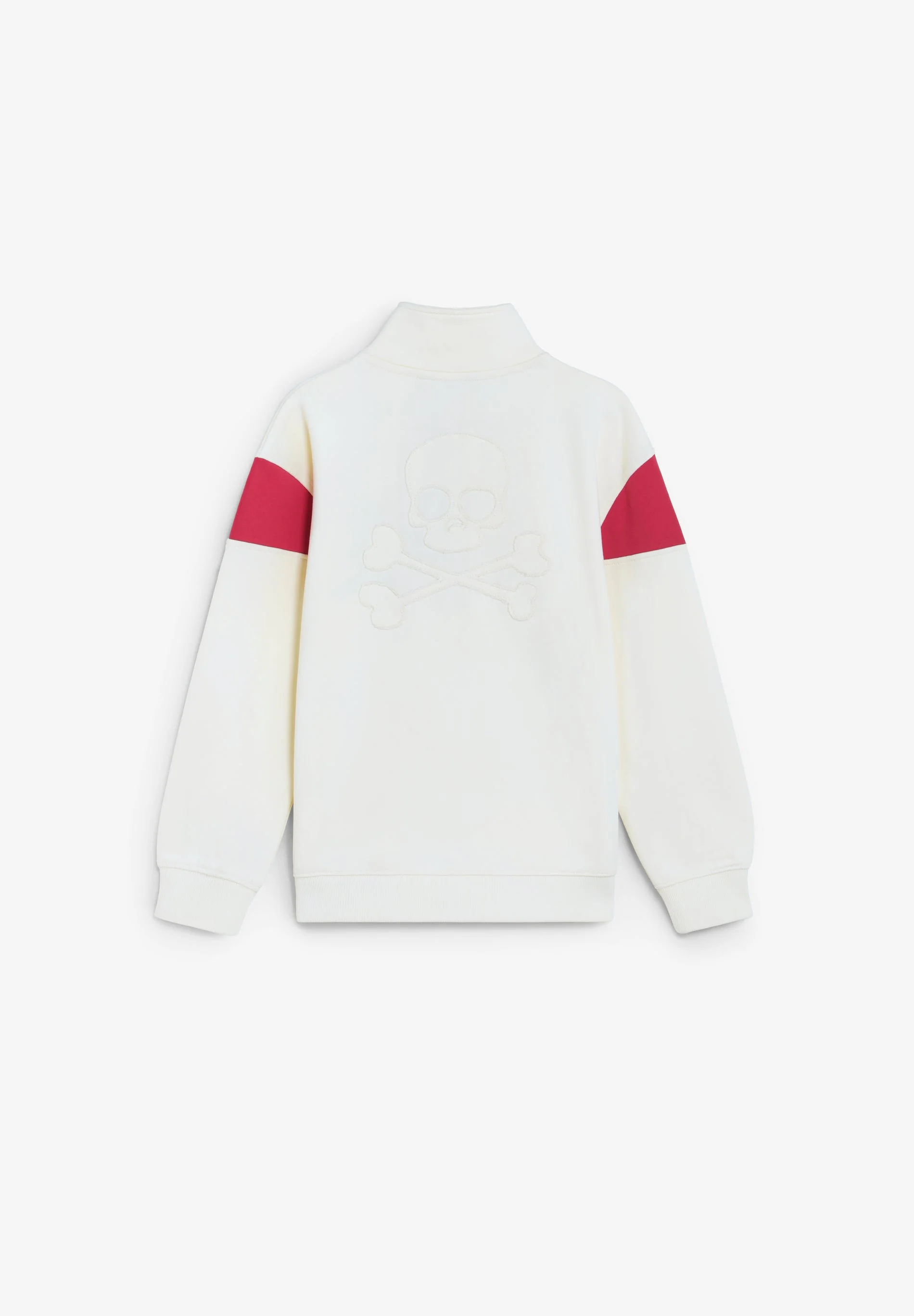 HIGH NECK ZIP-UP SWEATSHIRT - Image 7