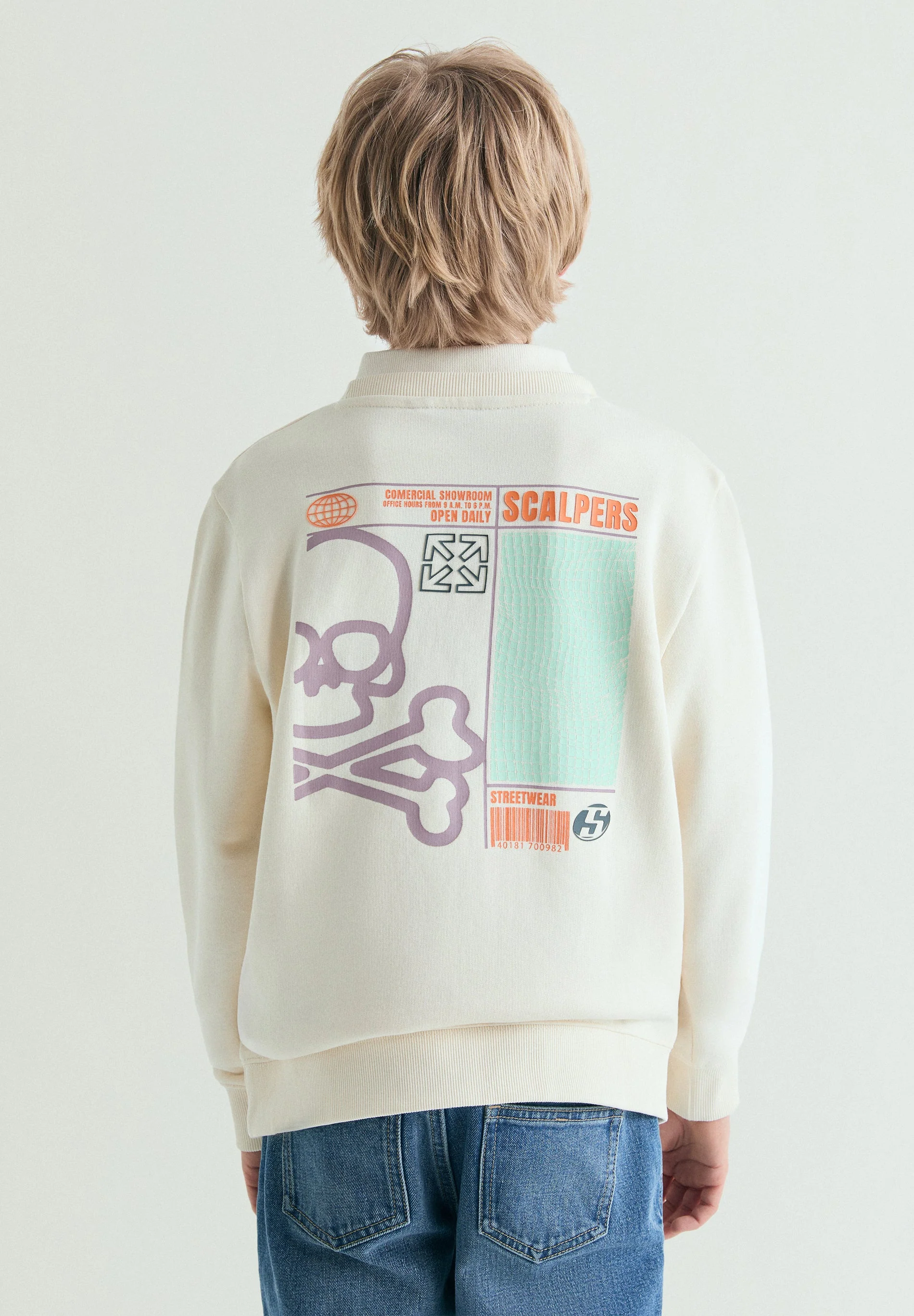 PRINTED SKULL HOODIE - Image 6