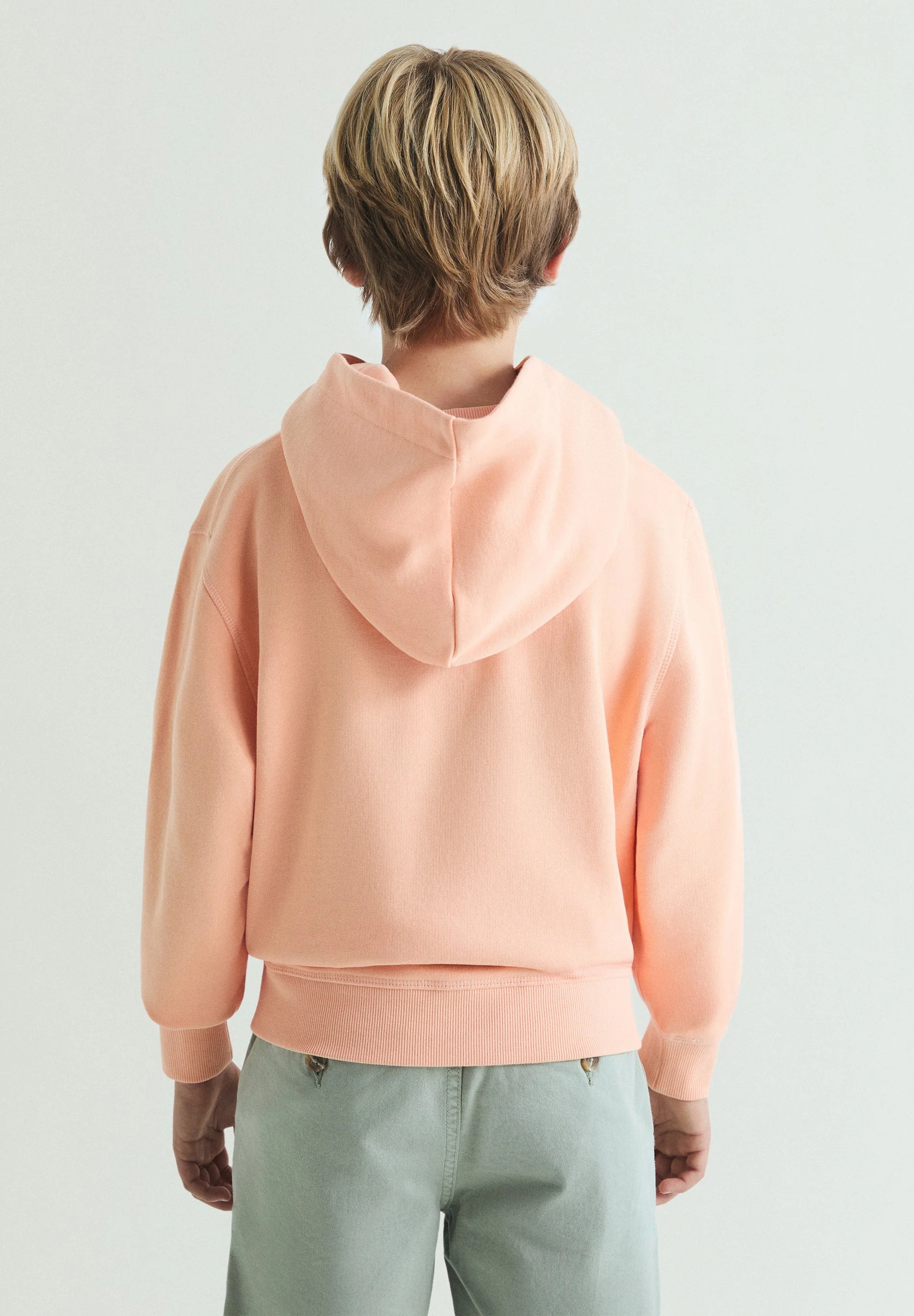 PRINTED SKULL DETAIL HOODIE - Image 4