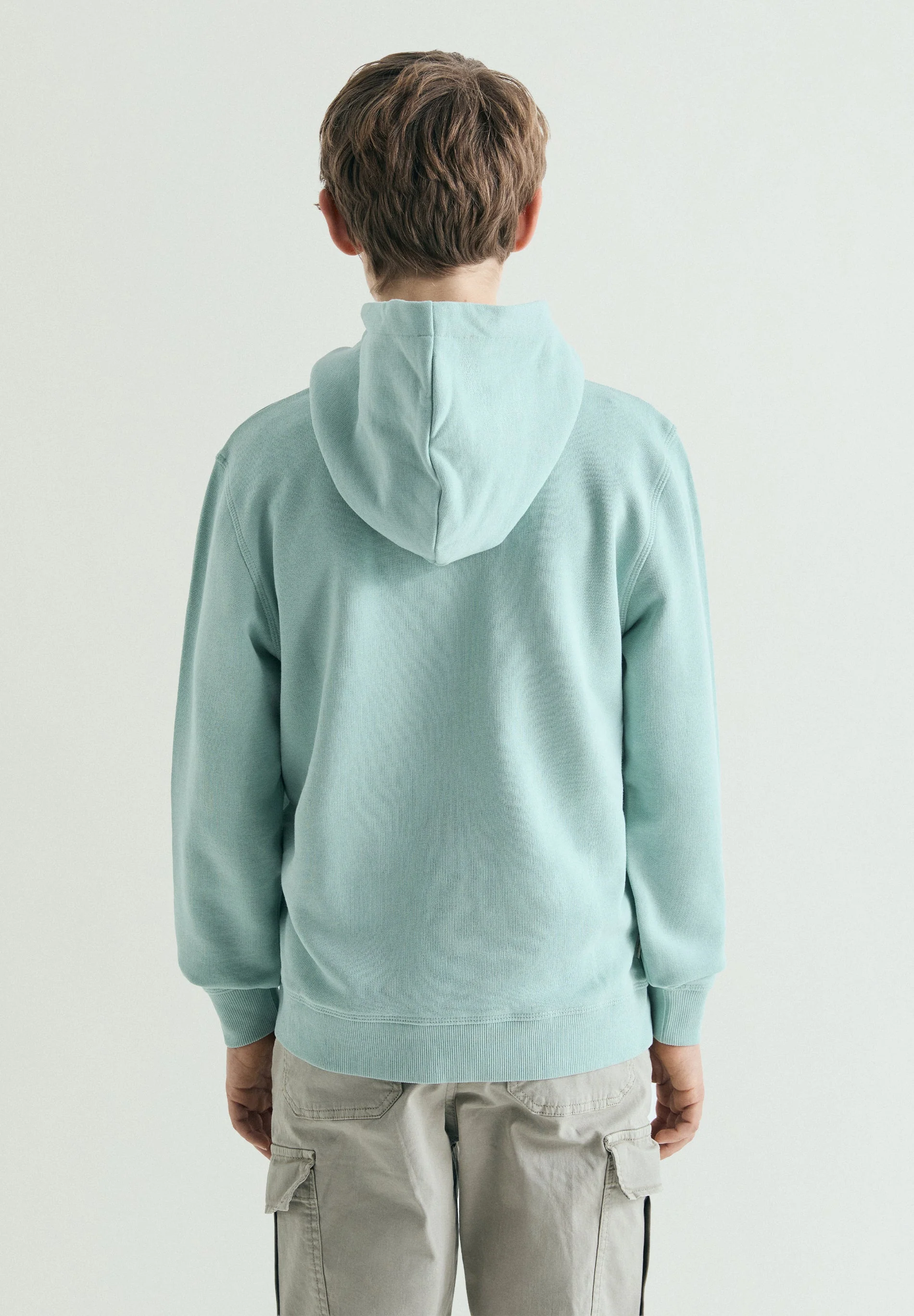 PRINTED SKULL DETAIL HOODIE - Image 3