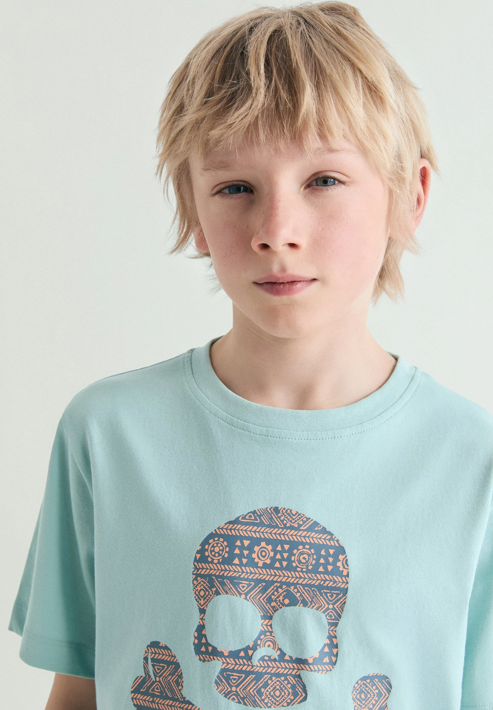 PRINTED SKULL T-SHIRT - Image 3