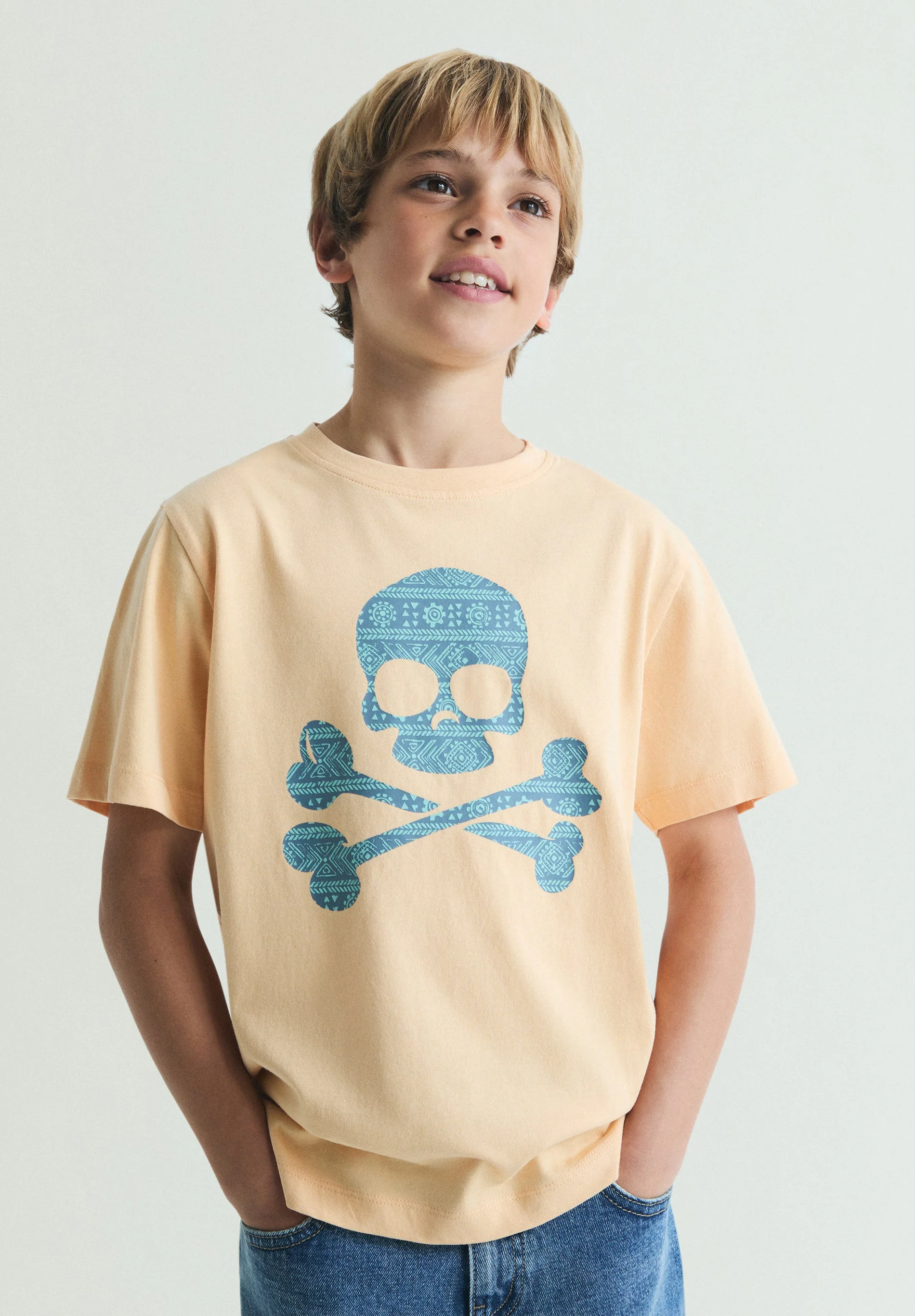 PRINTED SKULL T-SHIRT - Image 3