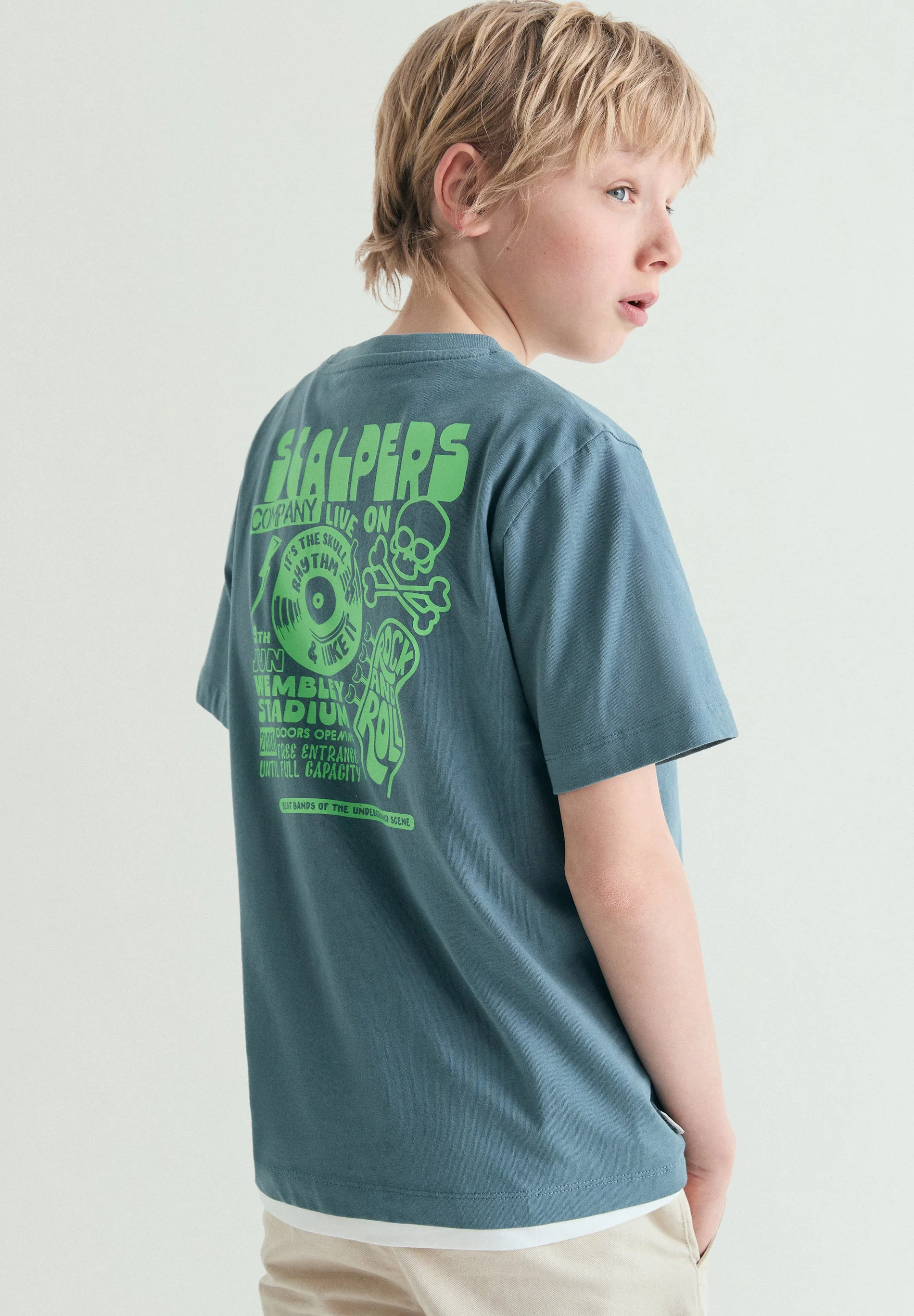 ROCK PRINT T-SHIRT