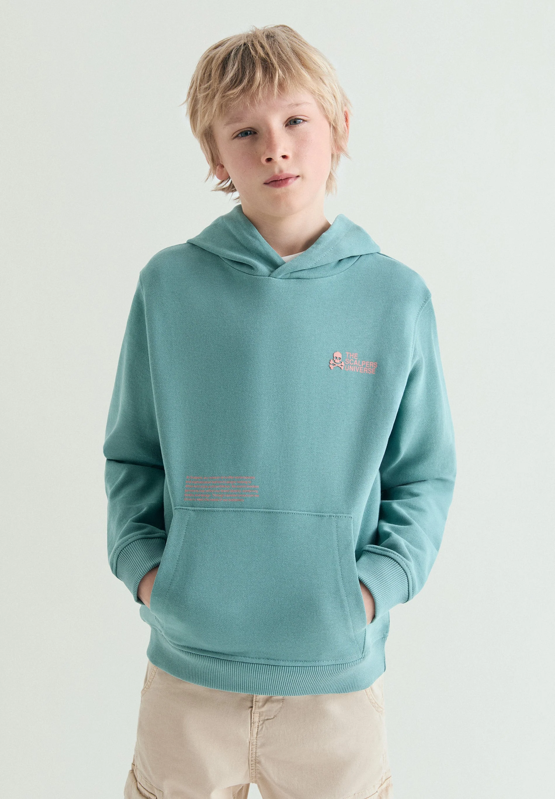 SKULL PRINT HOODIE - Image 2