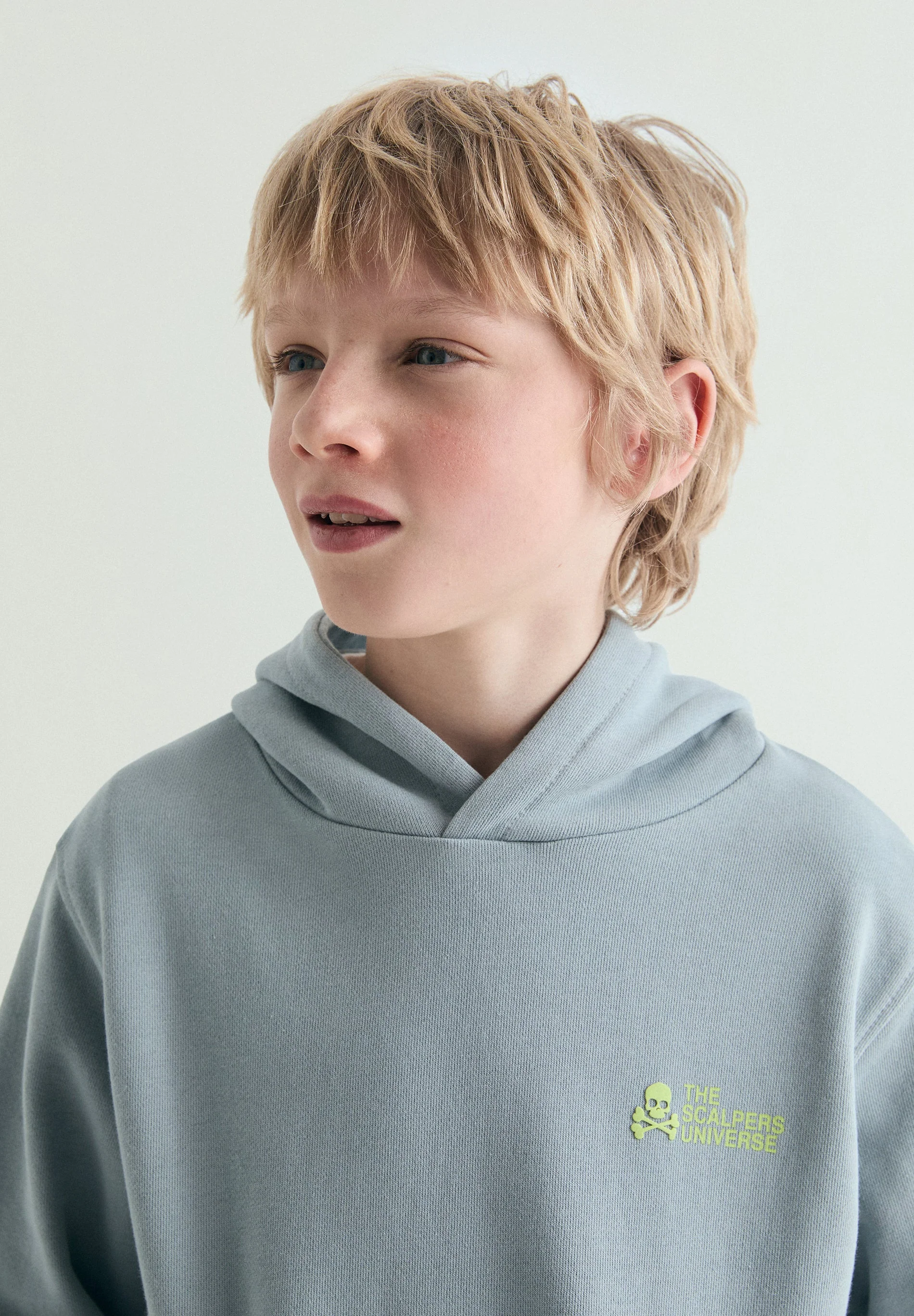 SKULL PRINT HOODIE - Image 3
