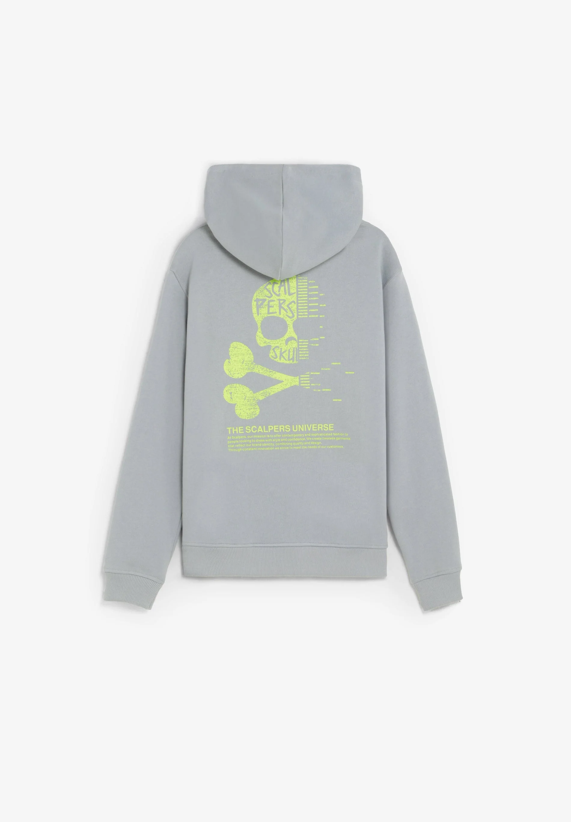 SKULL PRINT HOODIE - Image 5