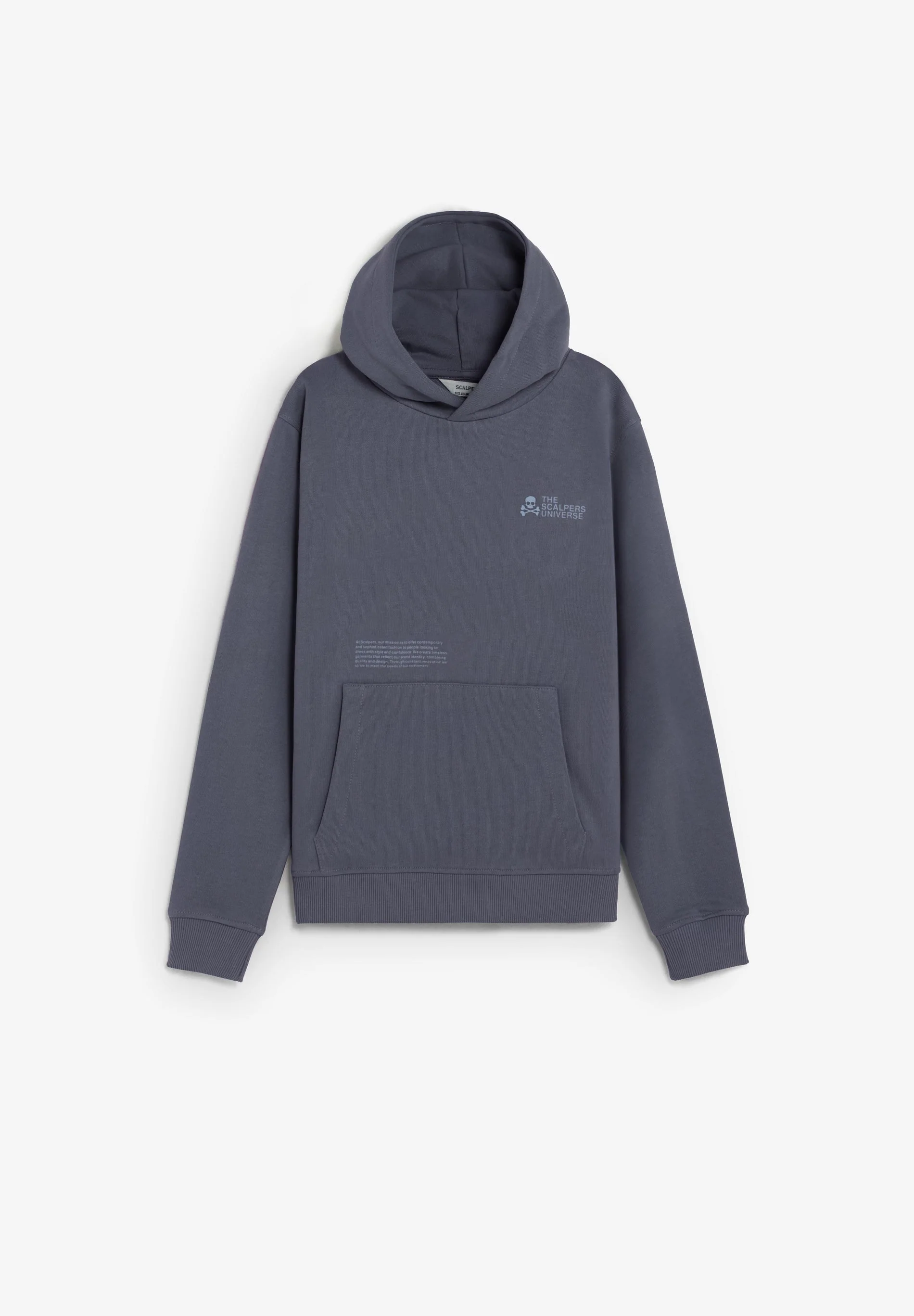 SKULL PRINT HOODIE - Image 2