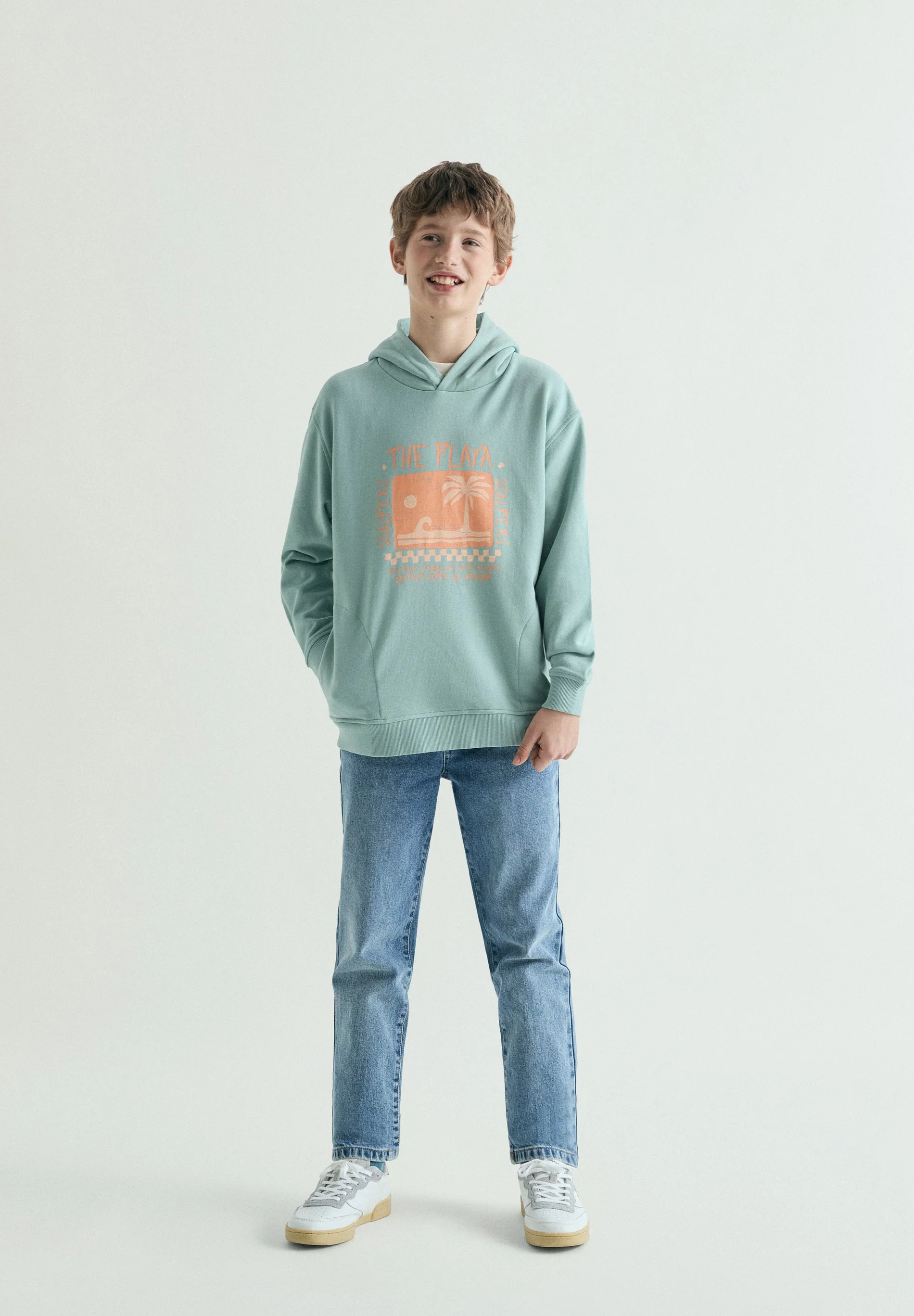 BEACH PRINT HOODIE - Image 2