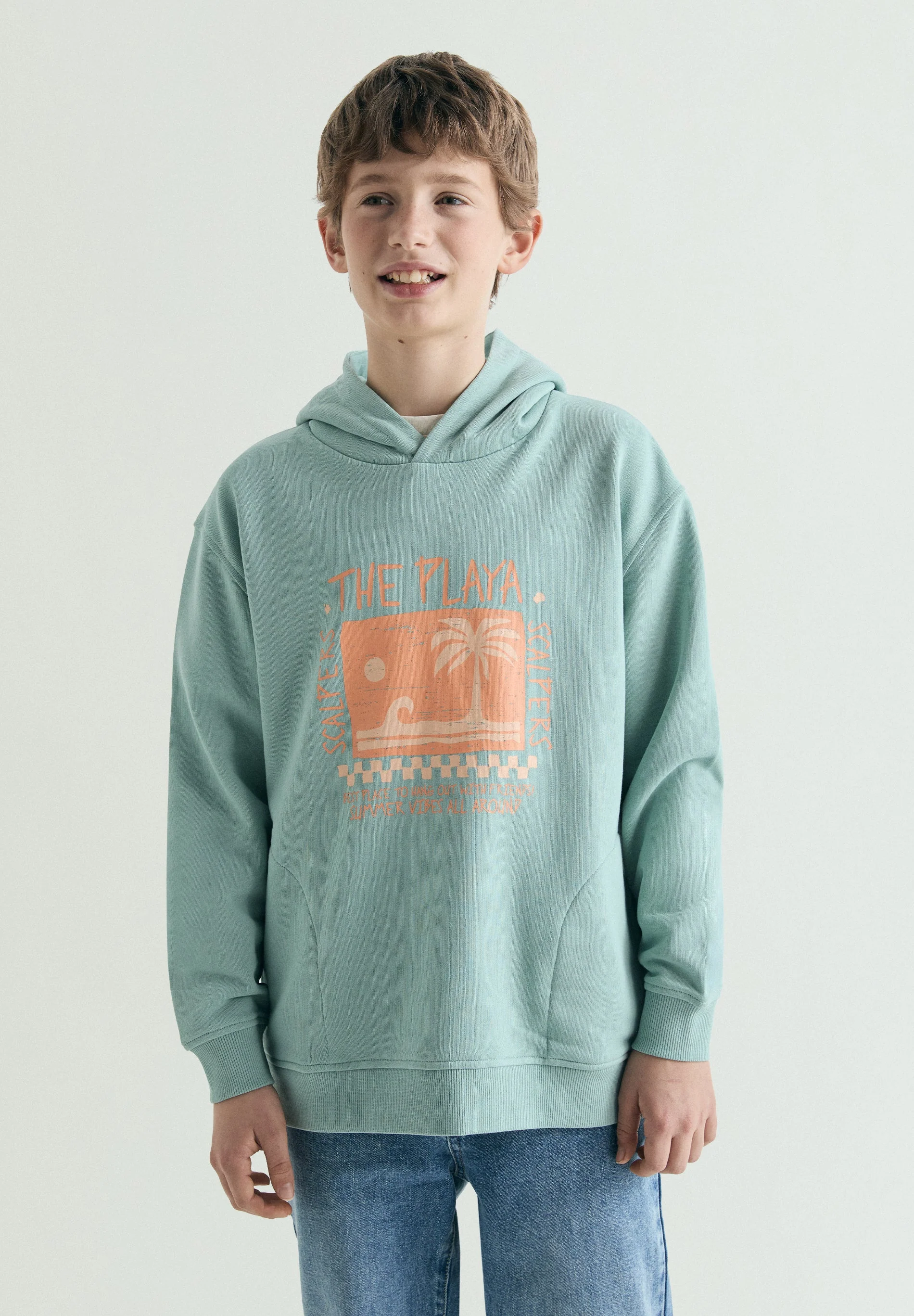 BEACH PRINT HOODIE - Image 3