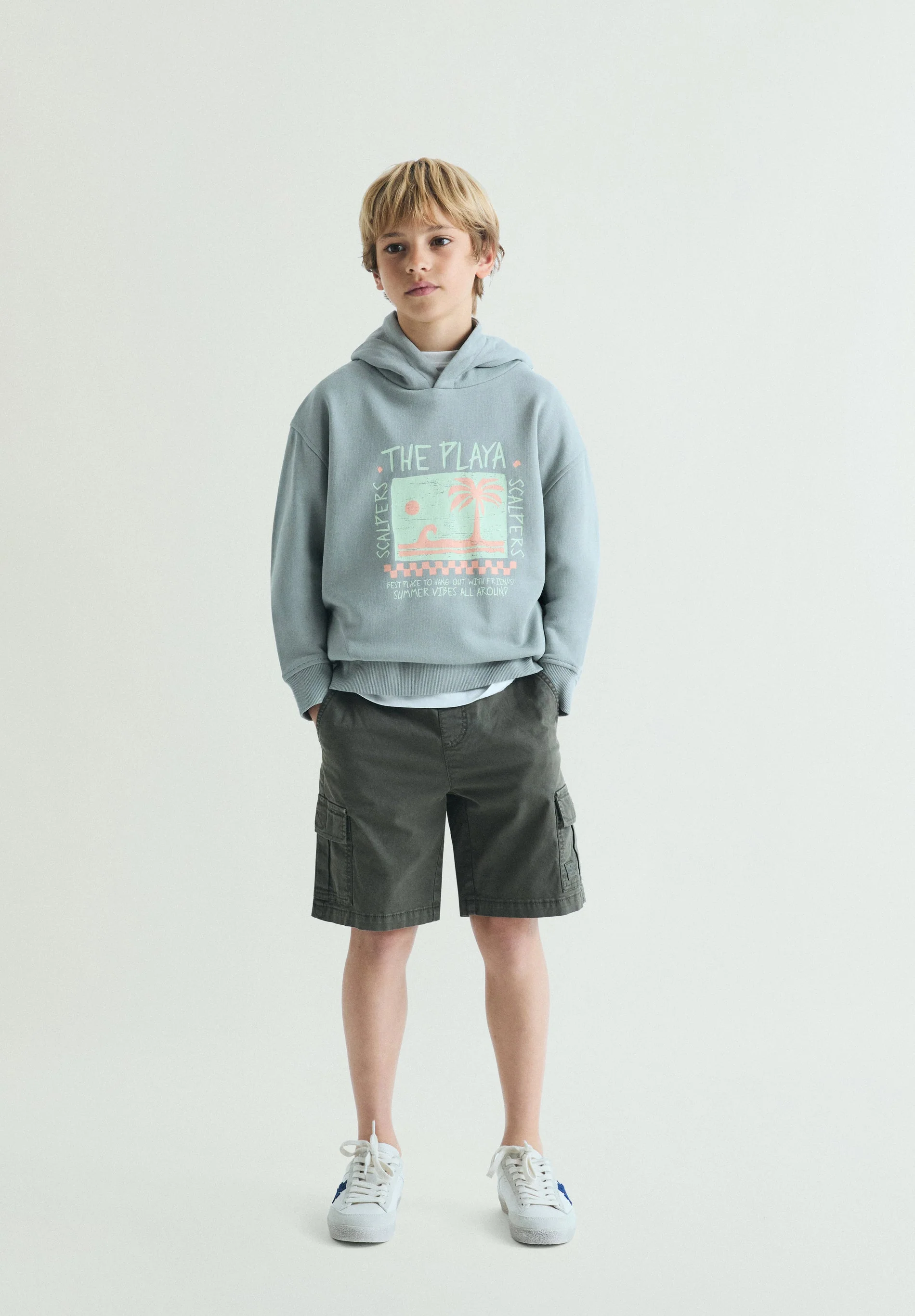 BEACH PRINT HOODIE - Image 2