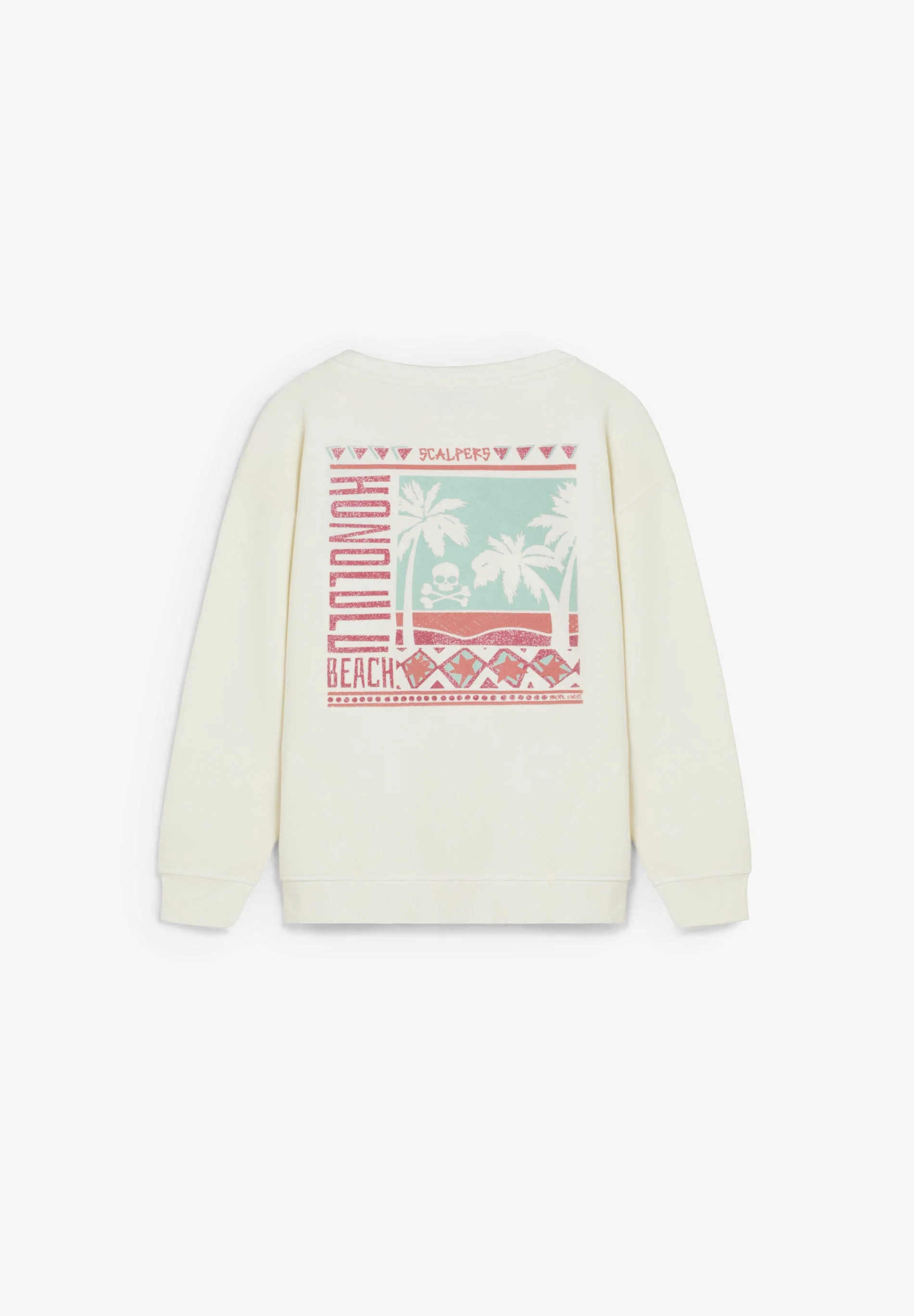SWEATSHIRT WITH PRINTED BACK - Image 6