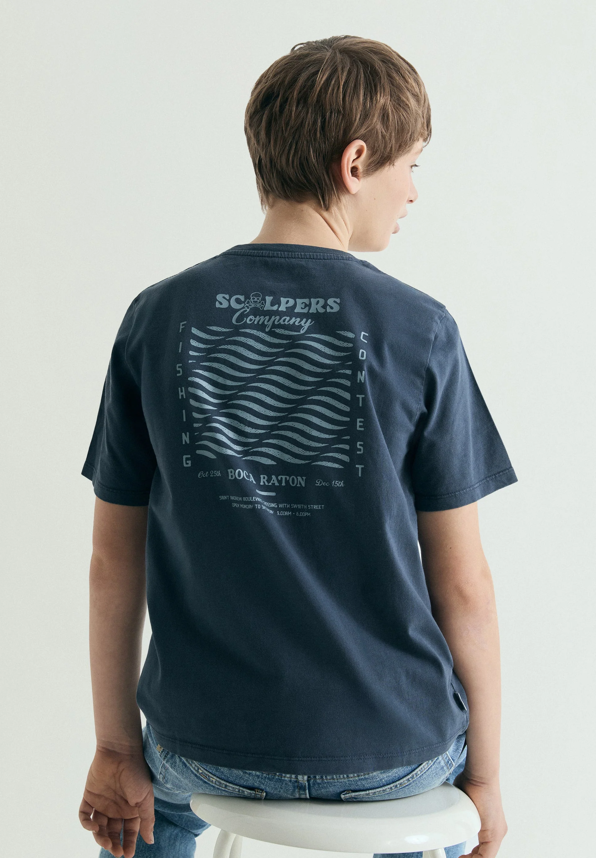 T-SHIRT WITH BACK PRINT