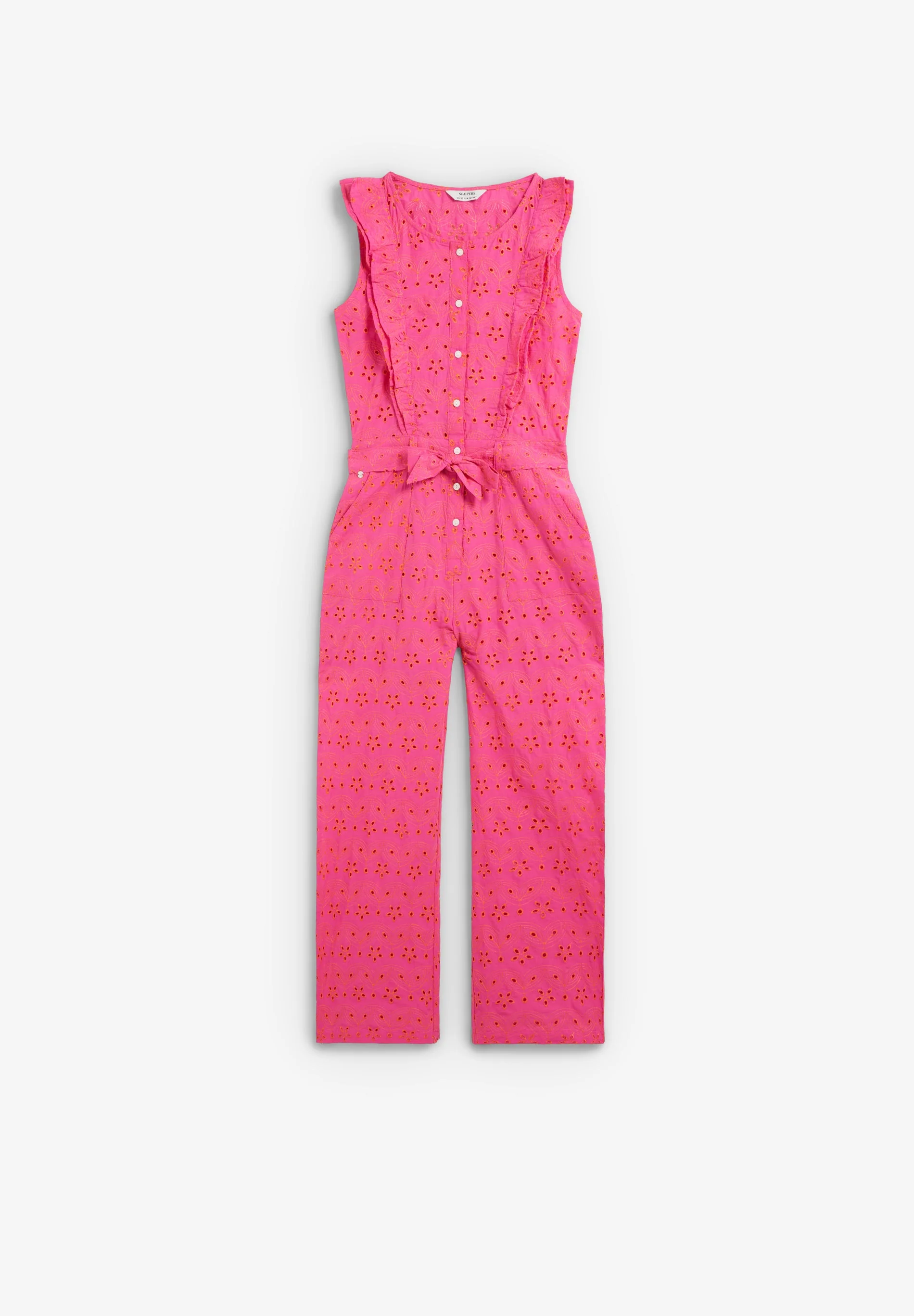OPENWORK RUFFLED JUMPSUIT - Image 6