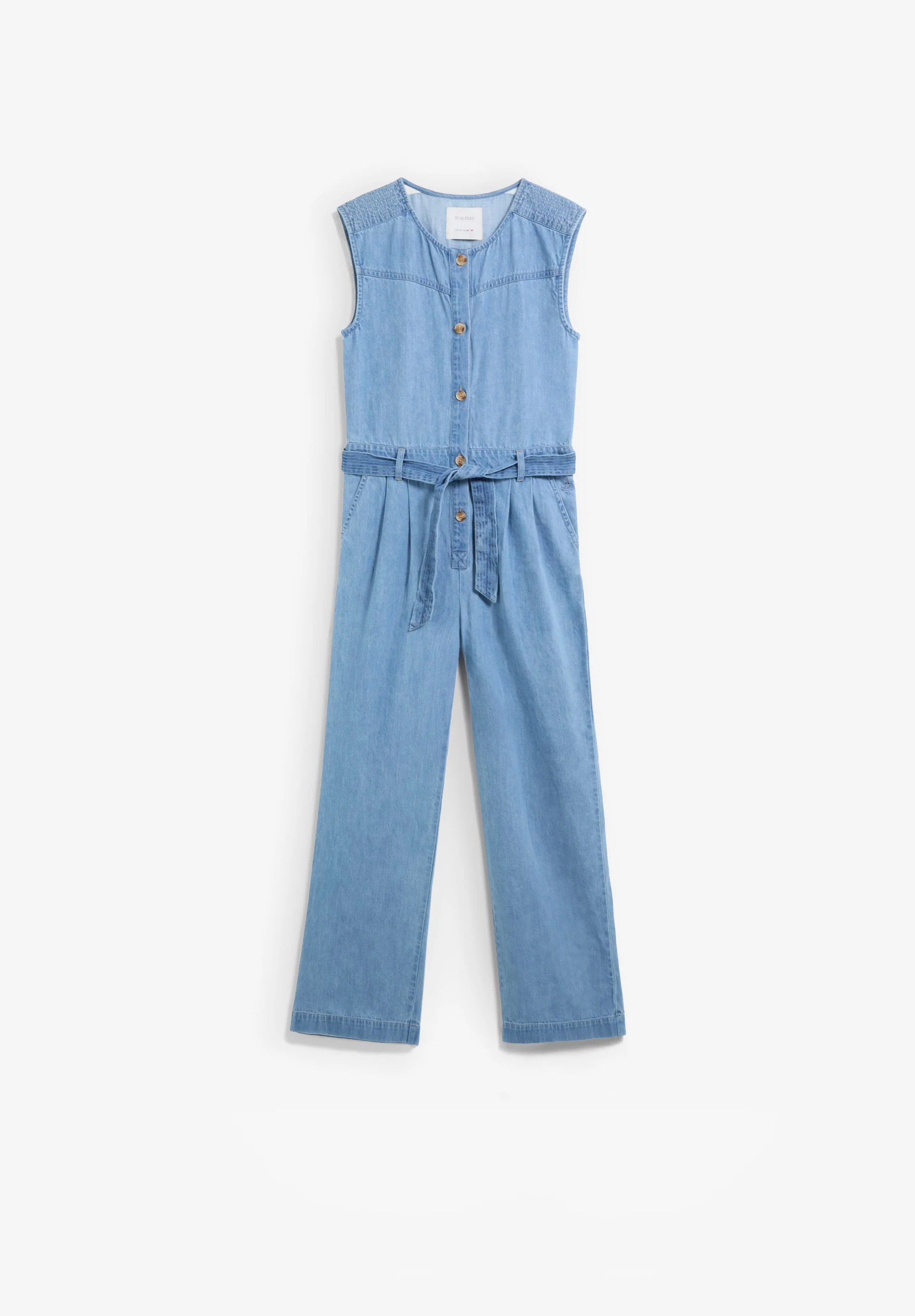 DENIM JUMPSUIT WITH BUTTONS - Image 6