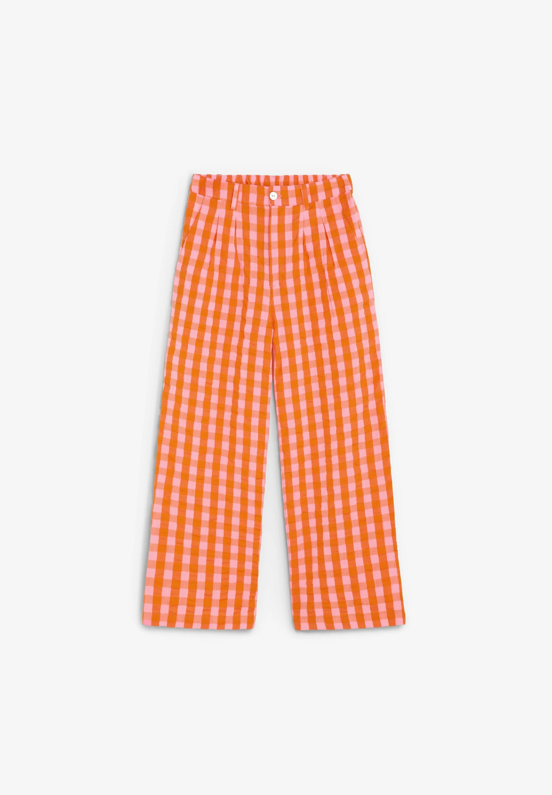 GINGHAM TROUSERS WITH DARTS - Image 6