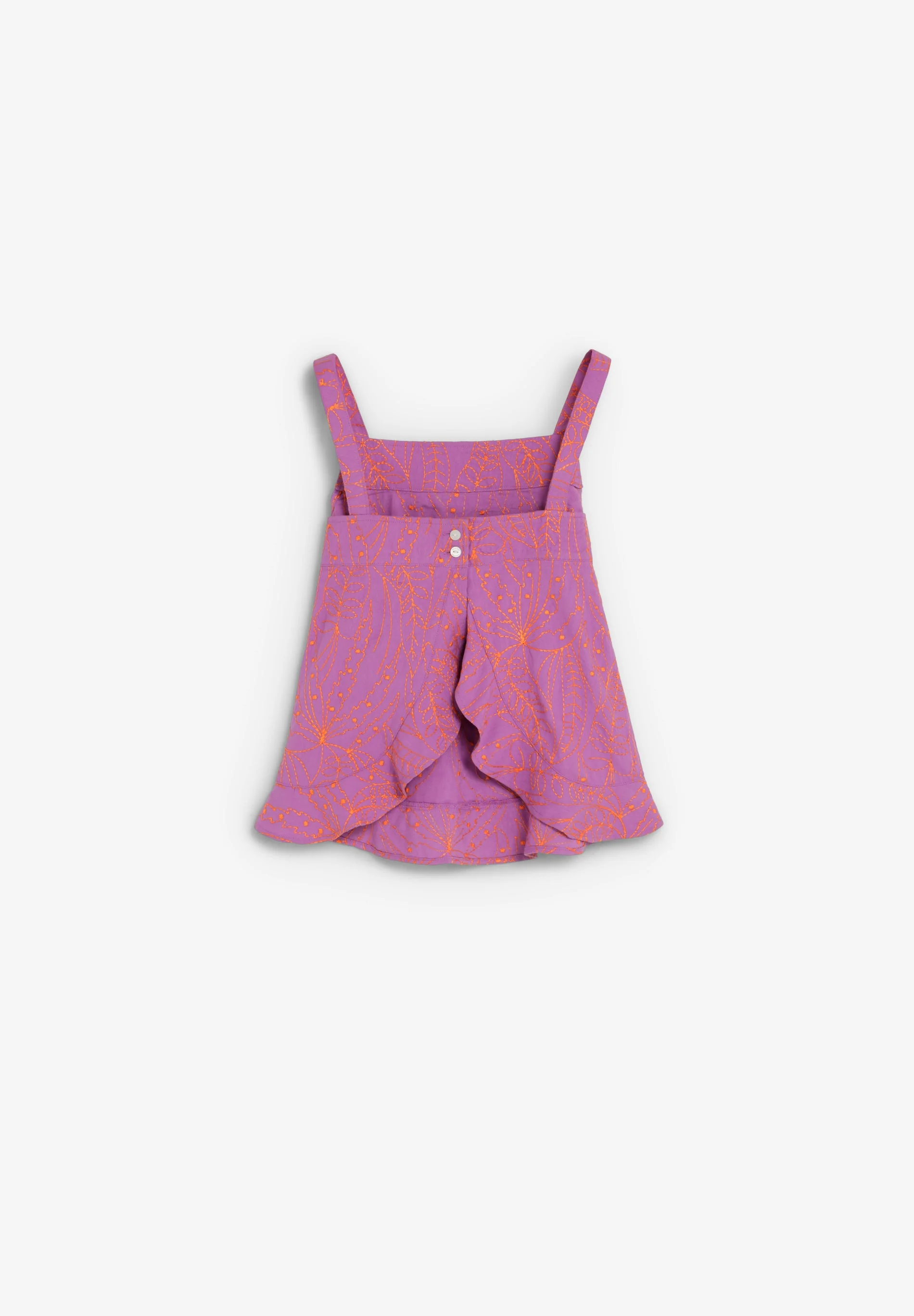 CONTRAST EMBROIDERED TOP - Image 6
