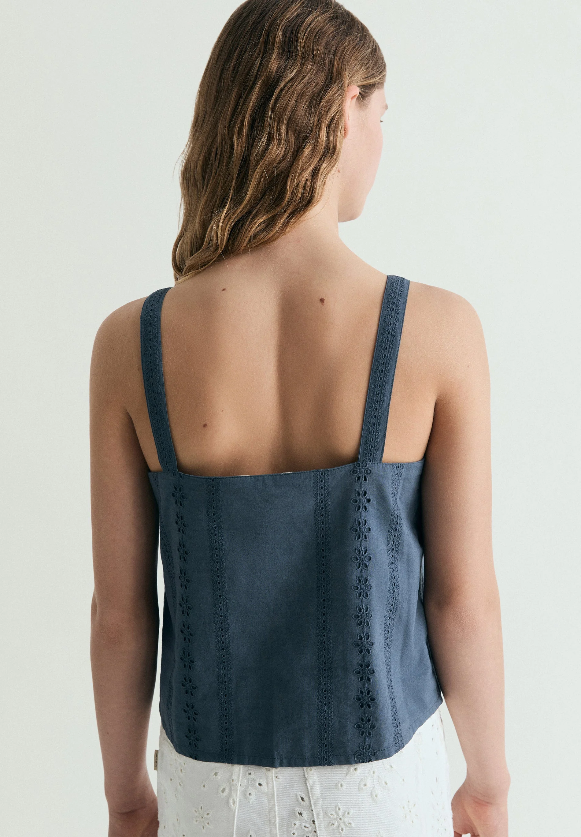 COTTON TOP WITH EMBROIDERY - Image 4
