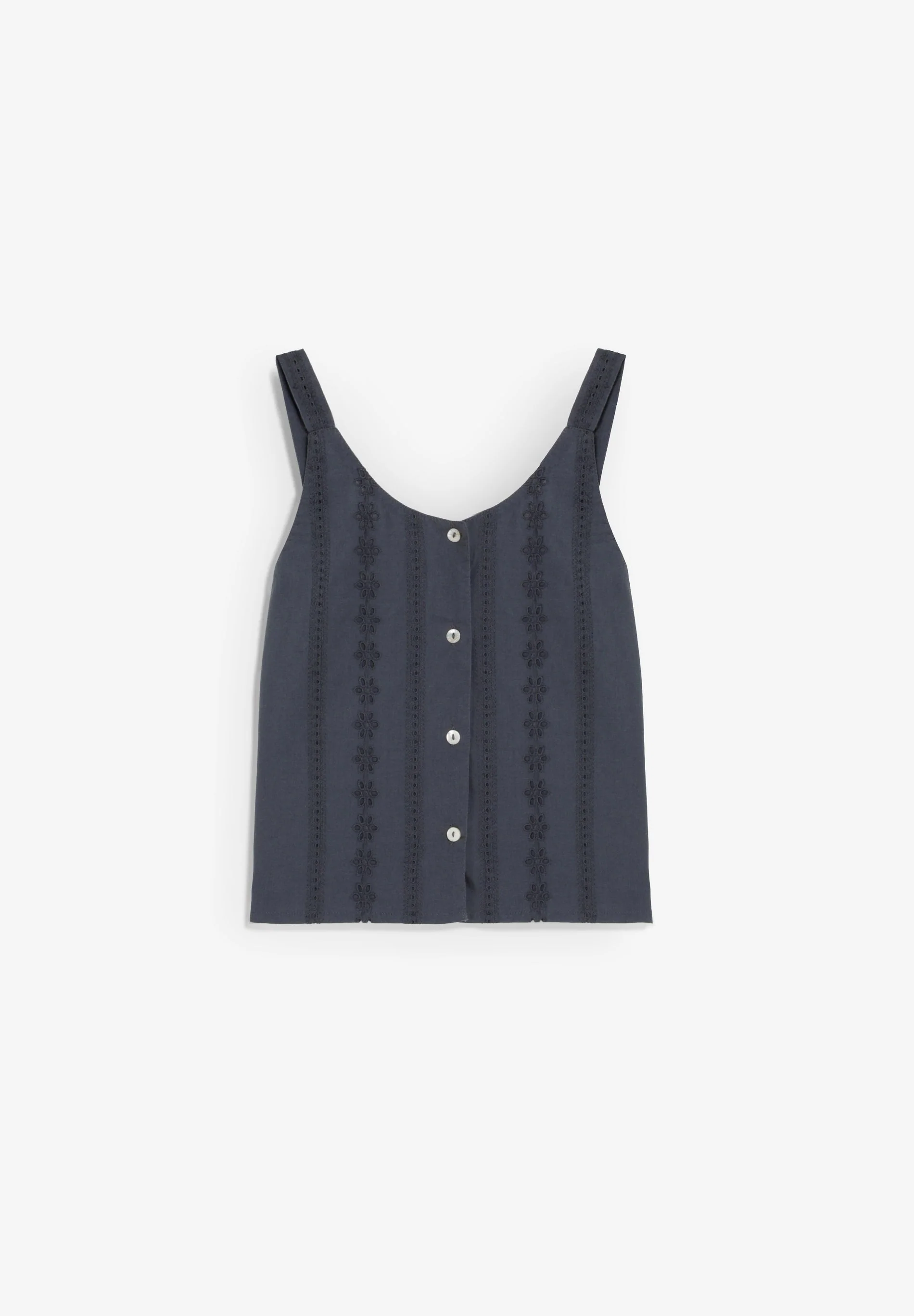COTTON TOP WITH EMBROIDERY - Image 6