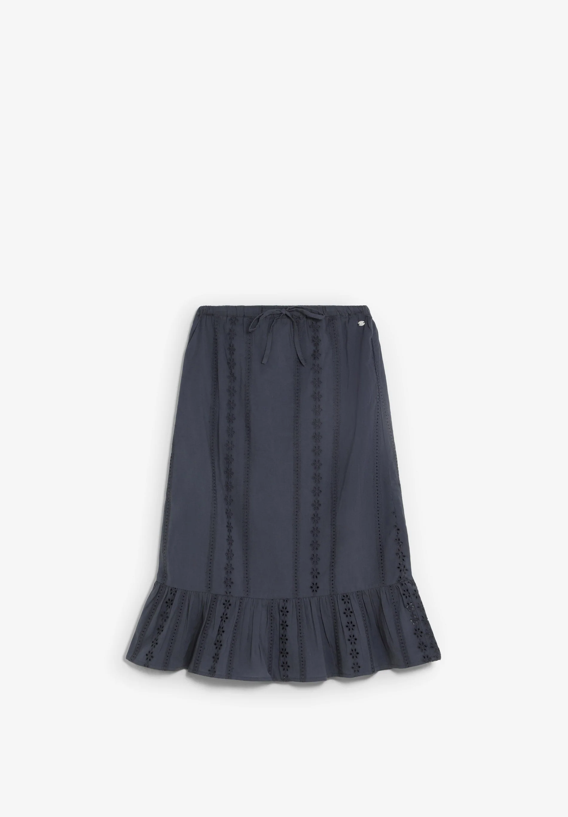 COTTON SKIRT WITH EMBROIDERY - Image 5