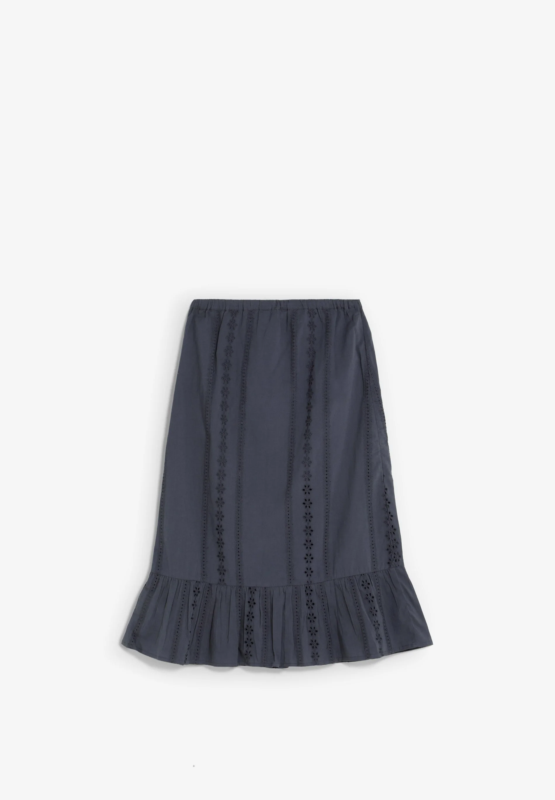COTTON SKIRT WITH EMBROIDERY - Image 6