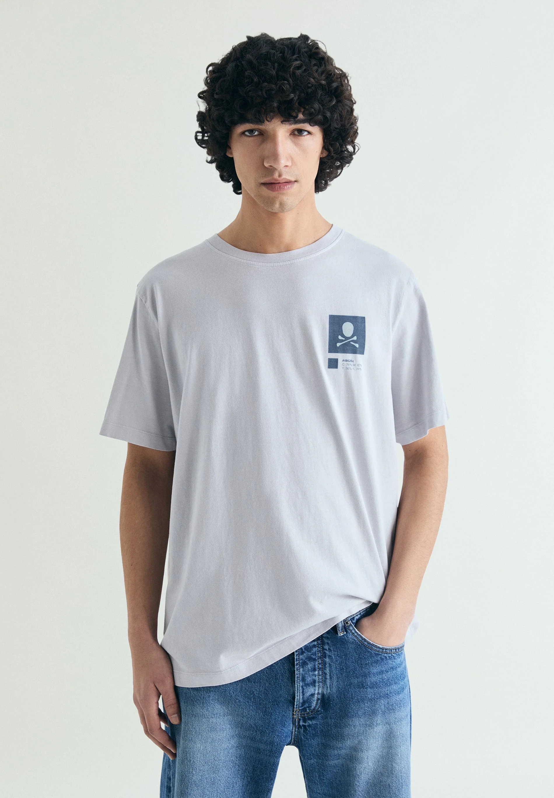 FADED PRINT T-SHIRT - Image 3