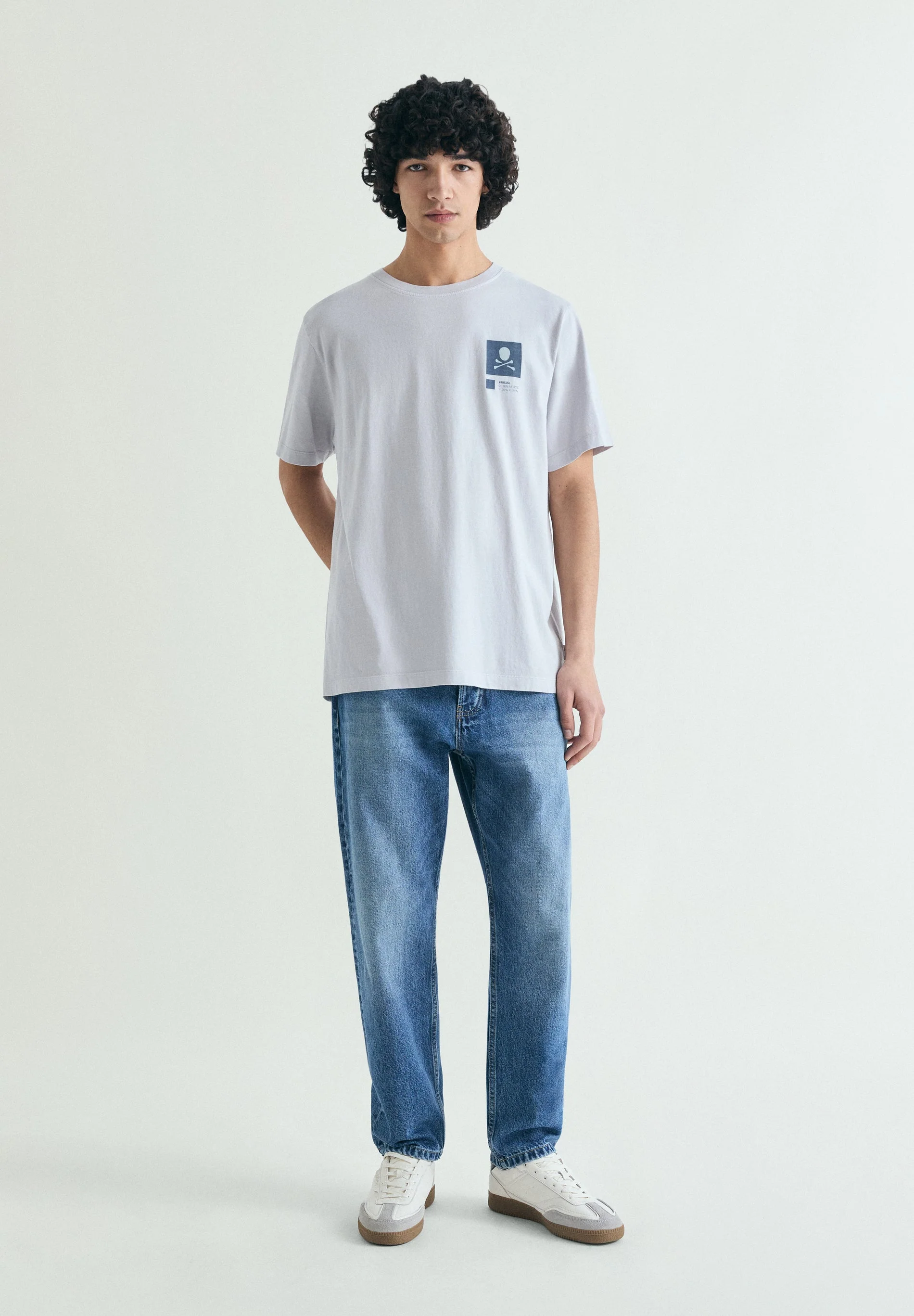 FADED PRINT T-SHIRT - Image 4