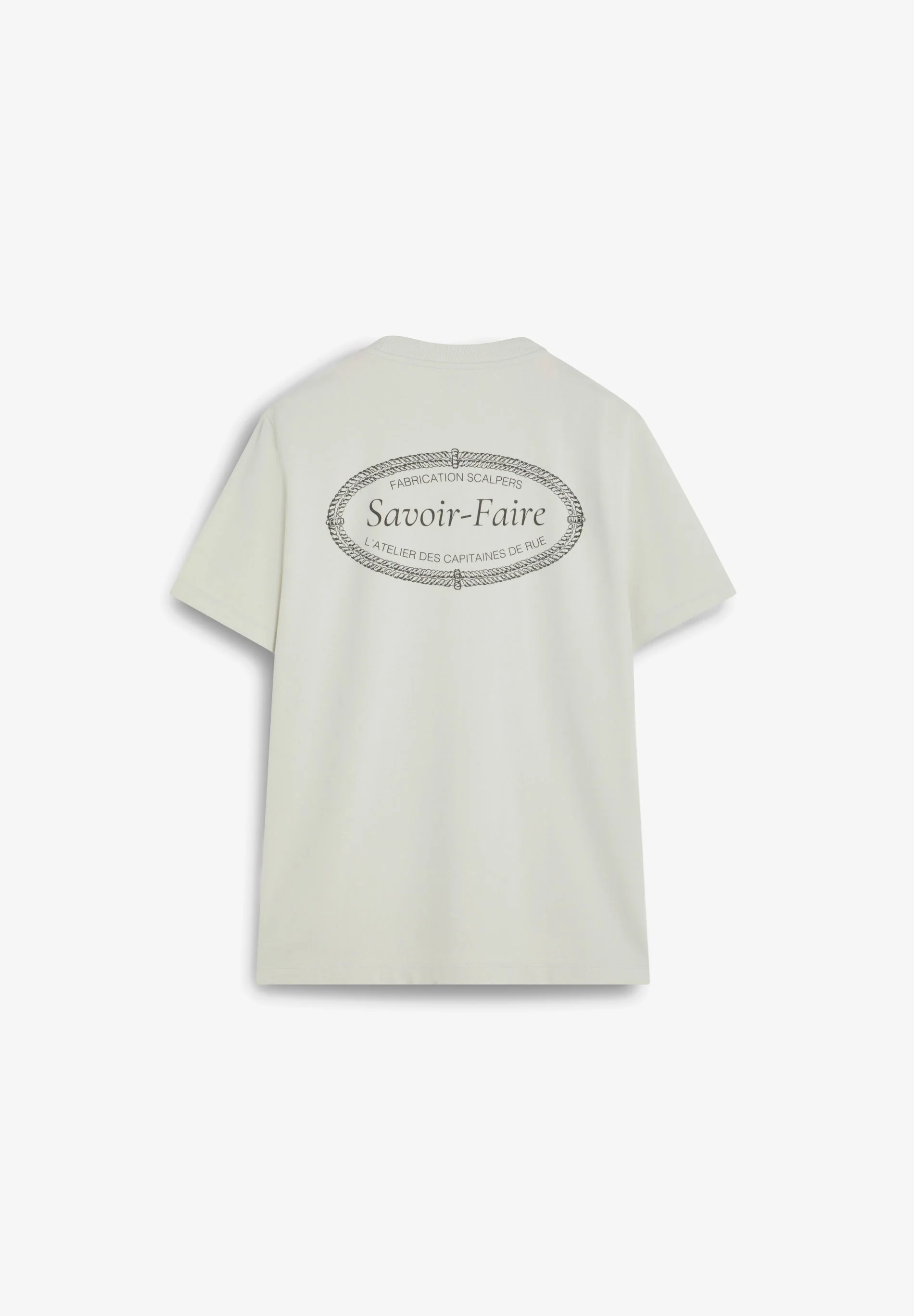 RELAXED CONTRAST EMBROIDERED T-SHIRT - Image 6