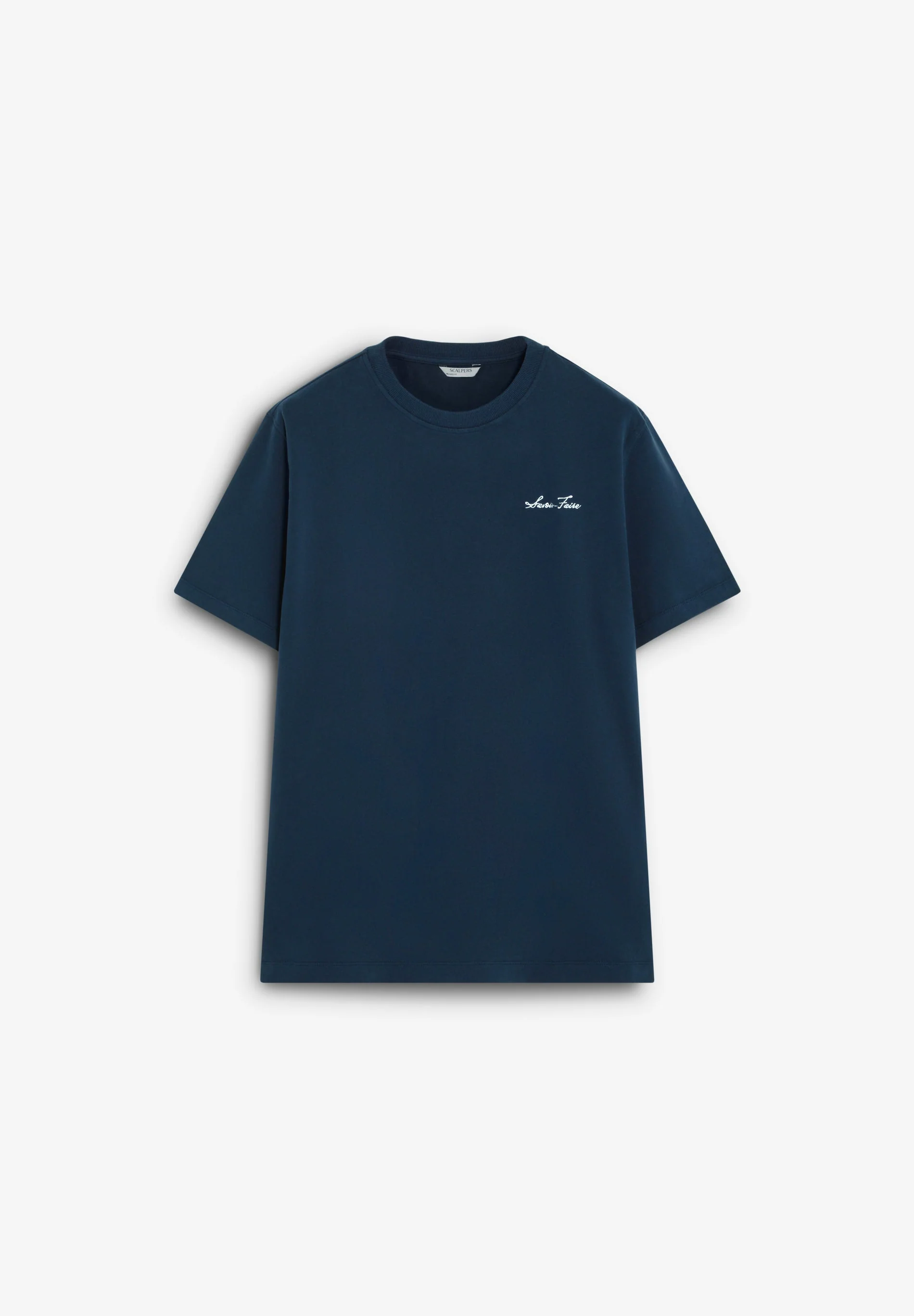 RELAXED CONTRAST EMBROIDERED T-SHIRT - Image 5
