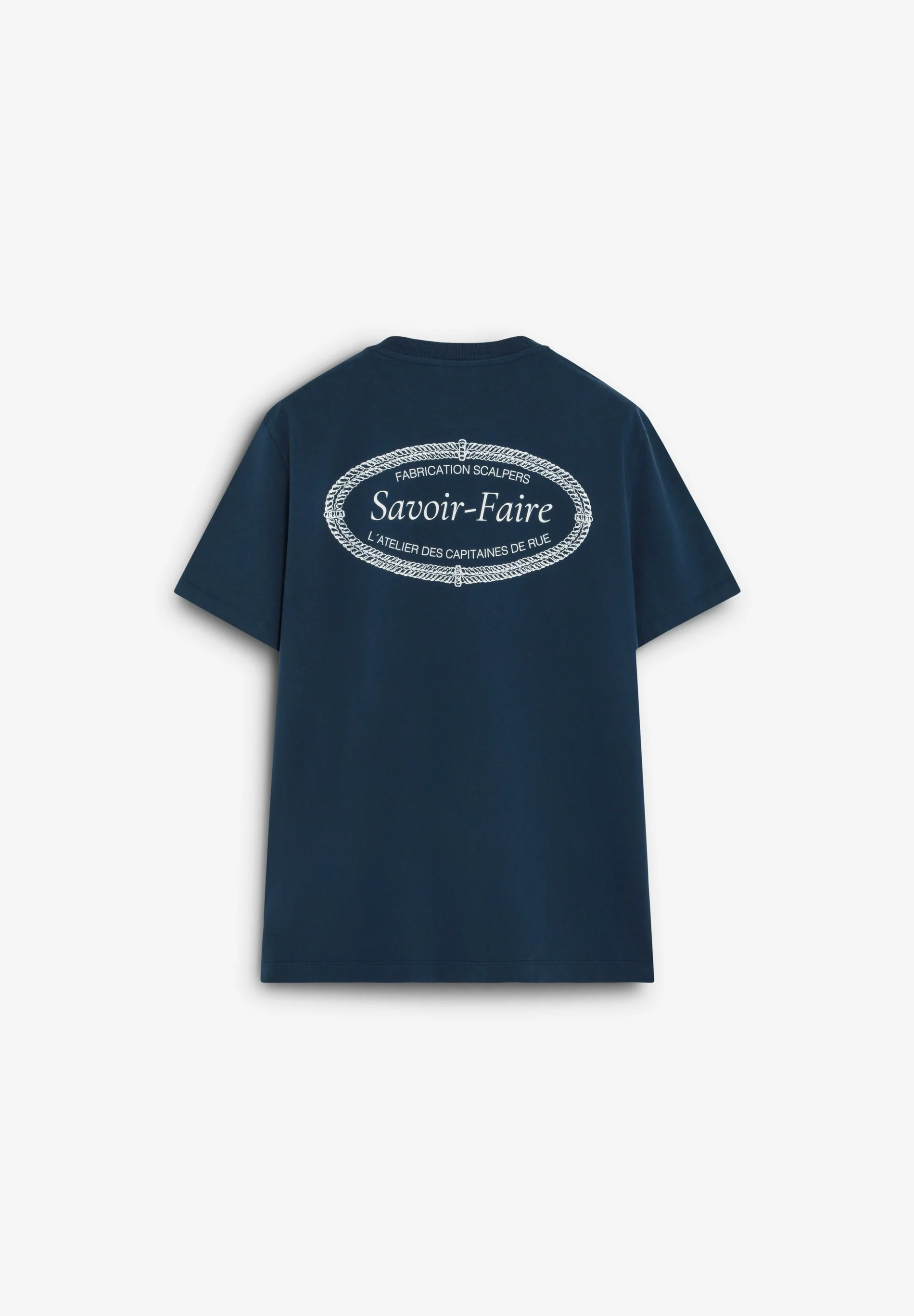 RELAXED CONTRAST EMBROIDERED T-SHIRT - Image 6
