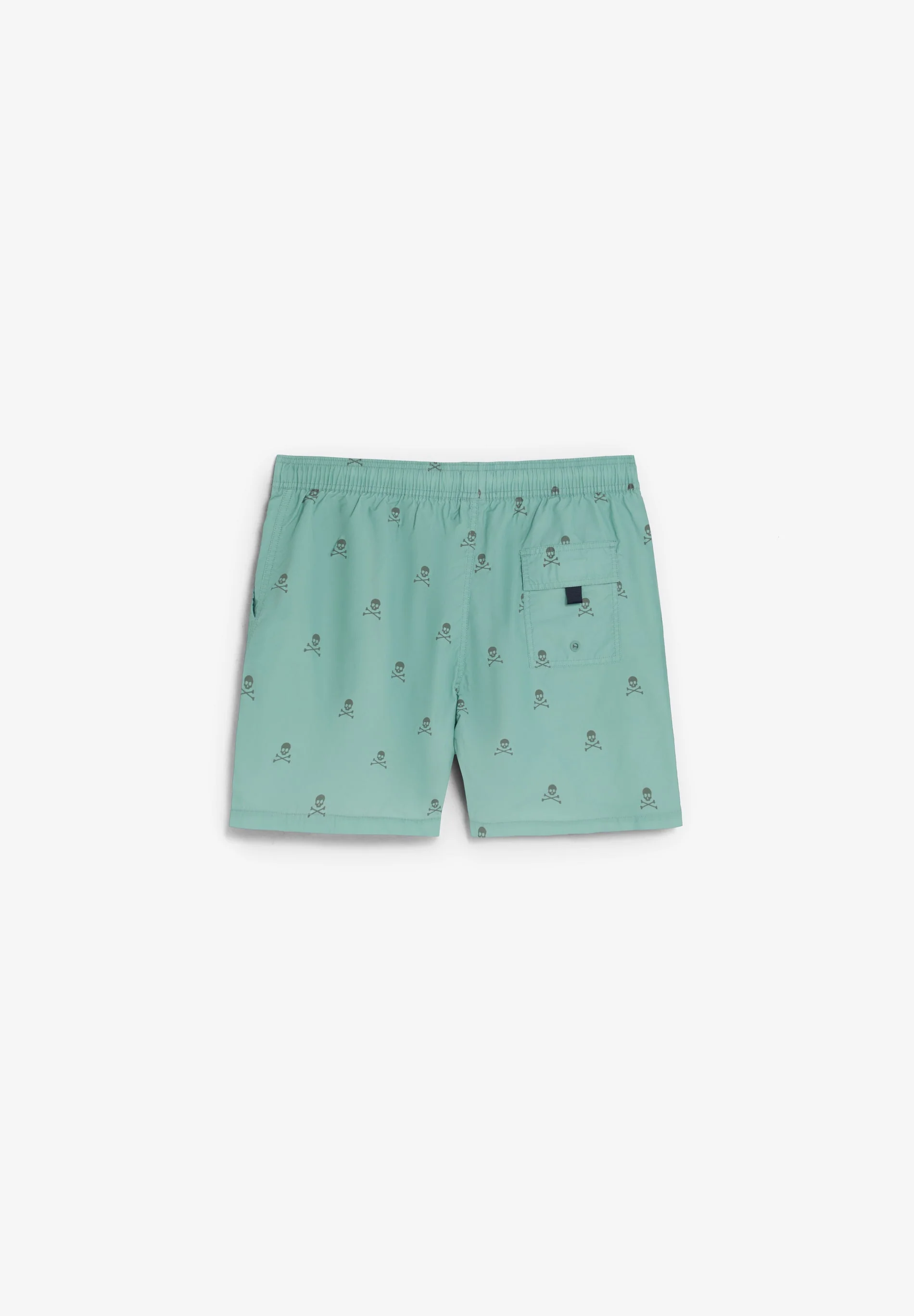 CONTRAST SKULL SWIMMING TRUNKS - Image 6